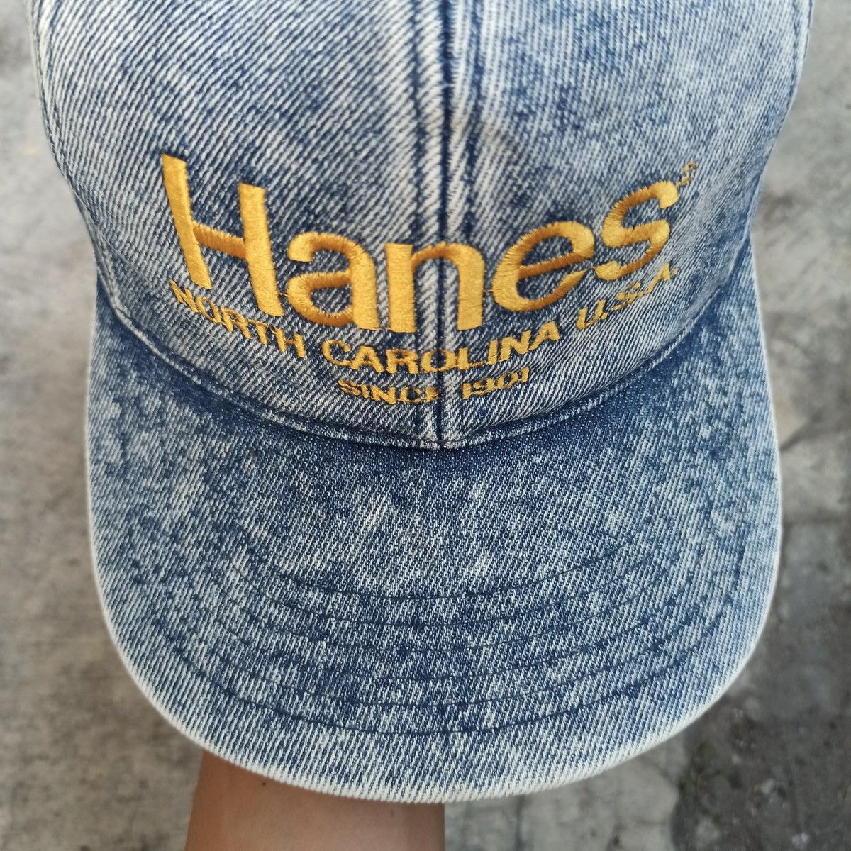 Hanes × Vintage Vintage wash hanes hat Size ONE SIZE - 10 Thumbnail
