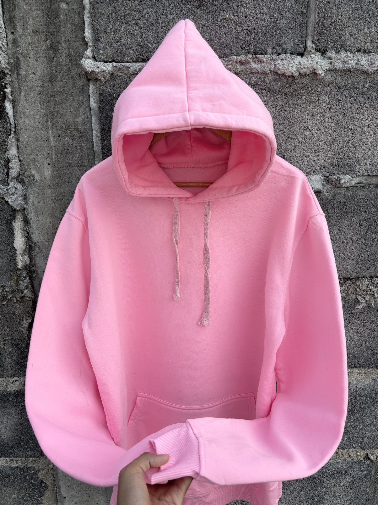 Other Blank Pink Hoodie 👛 (Size L Tall) Size US L / EU 52-54 / 3 - 5 Thumbnail