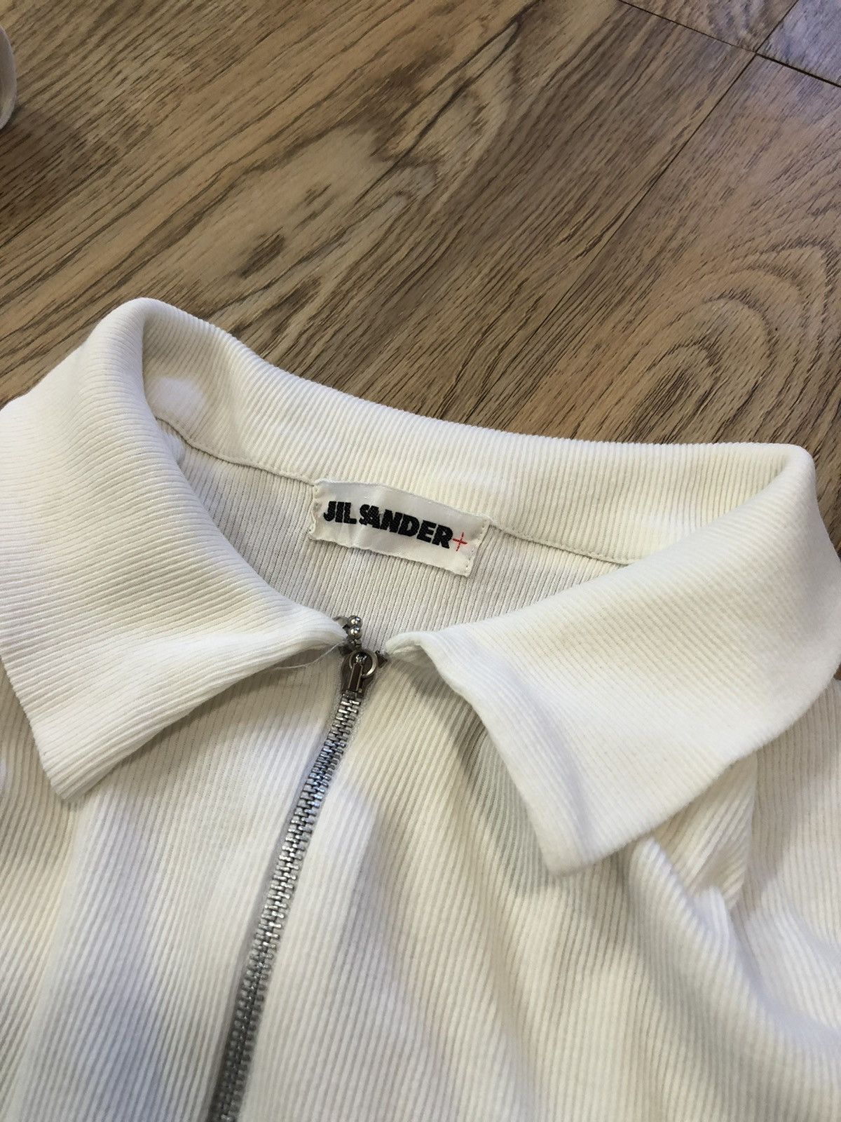Quarter zip plain tee