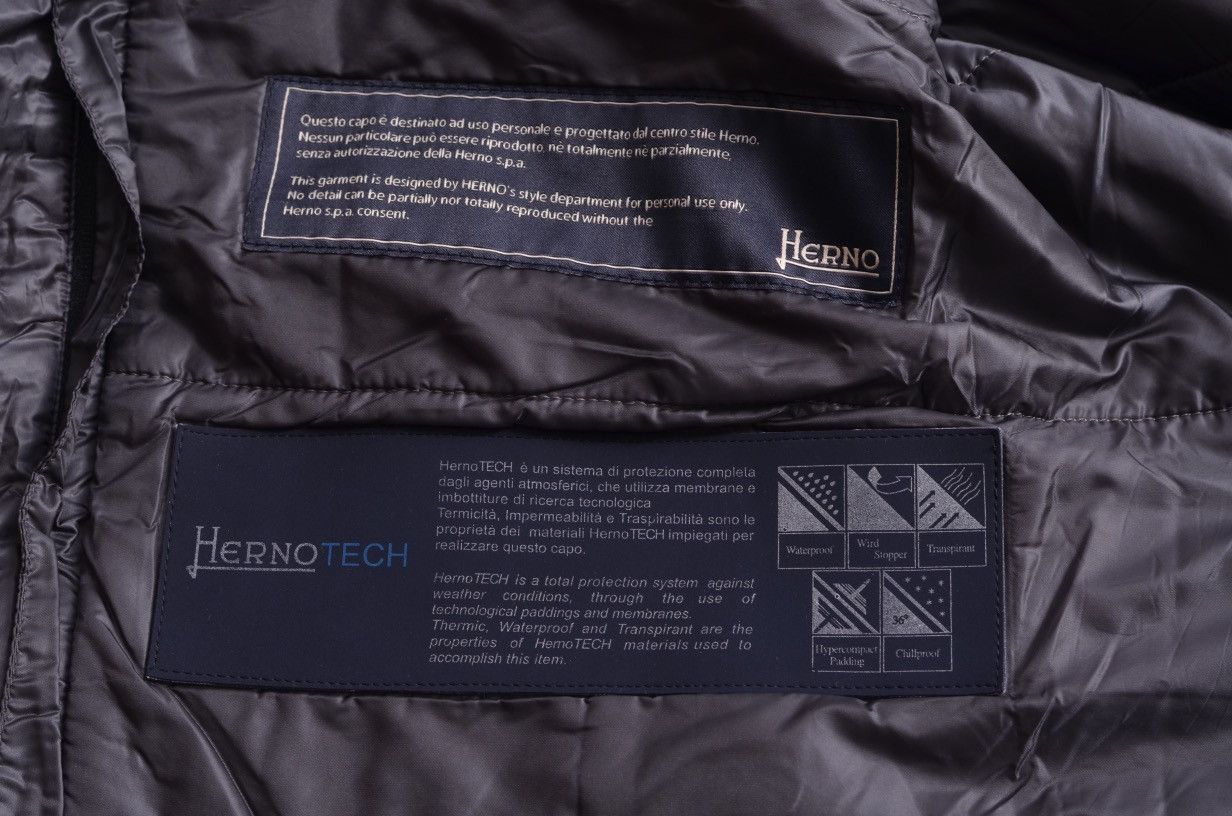 Herno HERNO Liner Down Coat Layered Down Jacket Down Coat IM0081U Size US L / EU 52-54 / 3 - 9 Thumbnail