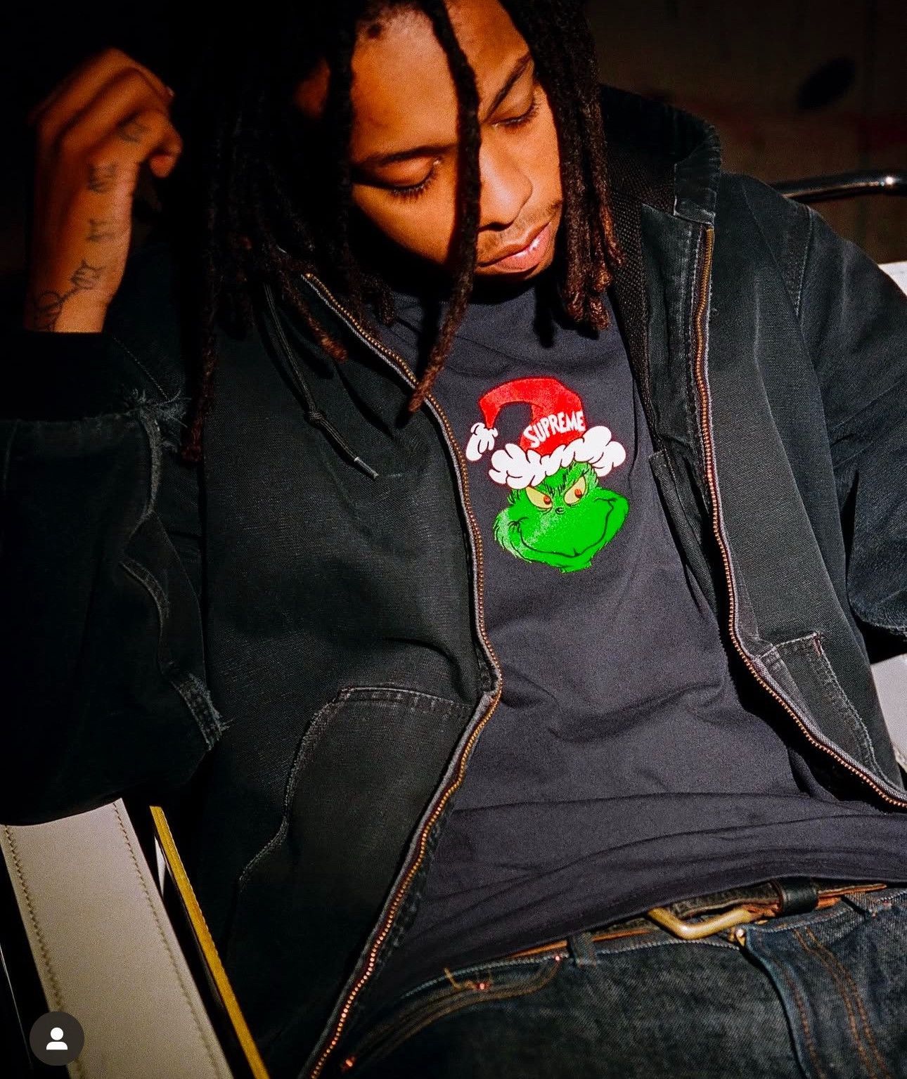 Supreme SUPREME GRINCH TEE FW24 Size US S / EU 44-46 / 1 - 9 Thumbnail