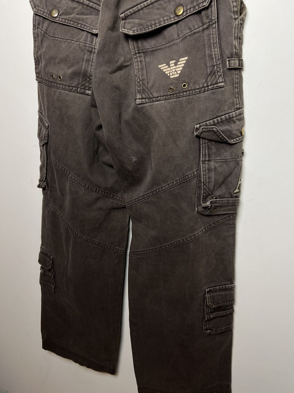 Giorgio Armani armani y2k multipocket cargo pants Size US 32 / EU 48 - 10 Thumbnail