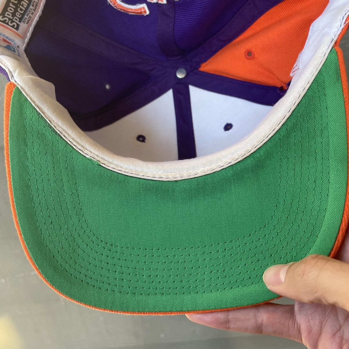 Sports Specialties Vintage Phoenix Suns Sports Specialties Backscript Snapback Size ONE SIZE - 6 Thumbnail