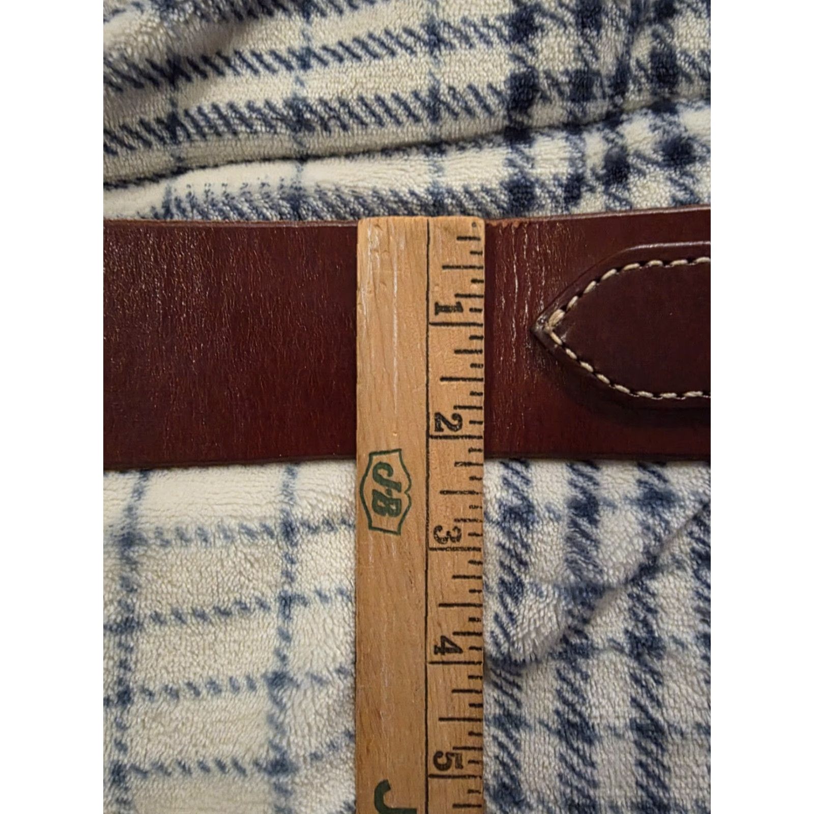Vintage Krasne's .45 Caliber Heavy Leather Ammunition Belt Western Belt Brass Buckle Men's XL Brown 2.5 in Adjustable Cowboy Shell Accessories Size ONE SIZE - 7 Thumbnail