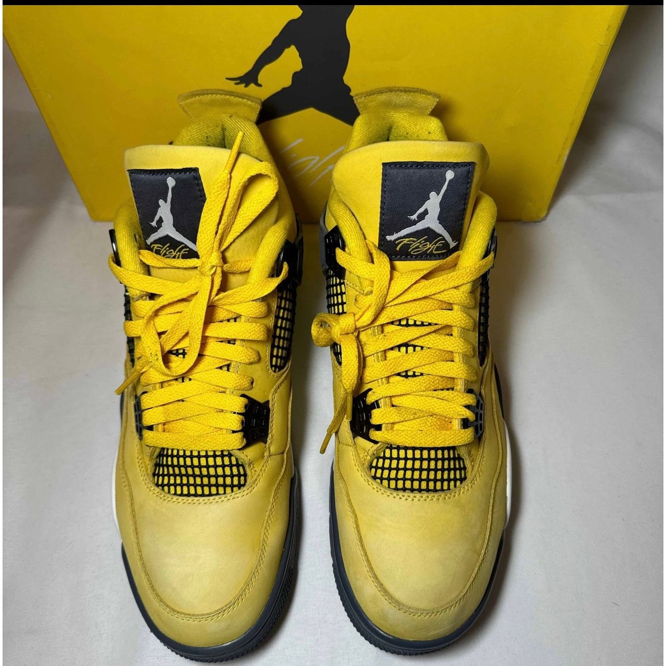 Jordan Brand × Nike Size 11 - Nike Air Jordan 4 Retro Lightning 2021 Men's Shoes Size US 11 / EU 44 - 4 Thumbnail