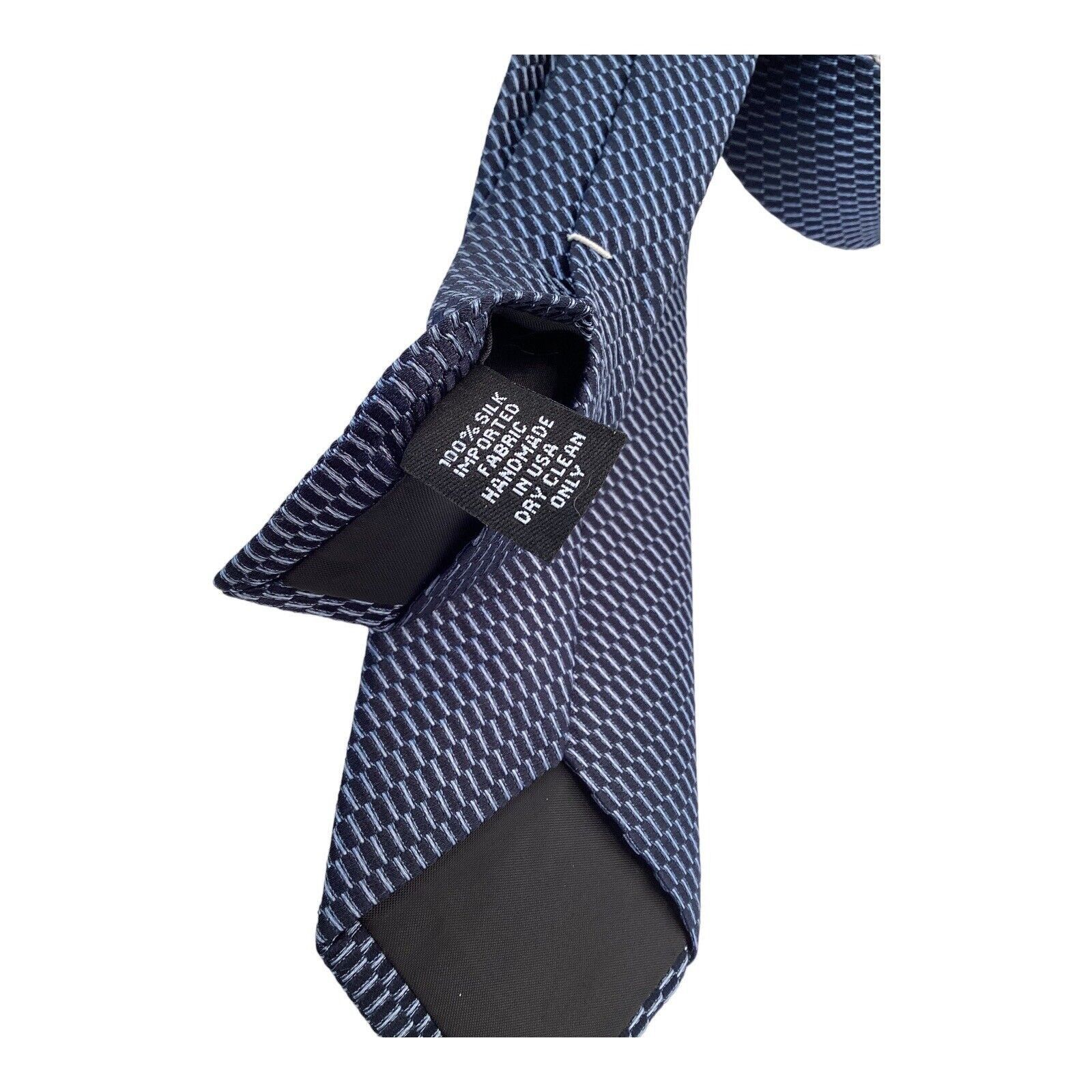 Theory THEORY Blue Striped Luxury Designer Silk Tie Hand Made In U Size ONE SIZE - 4 Thumbnail