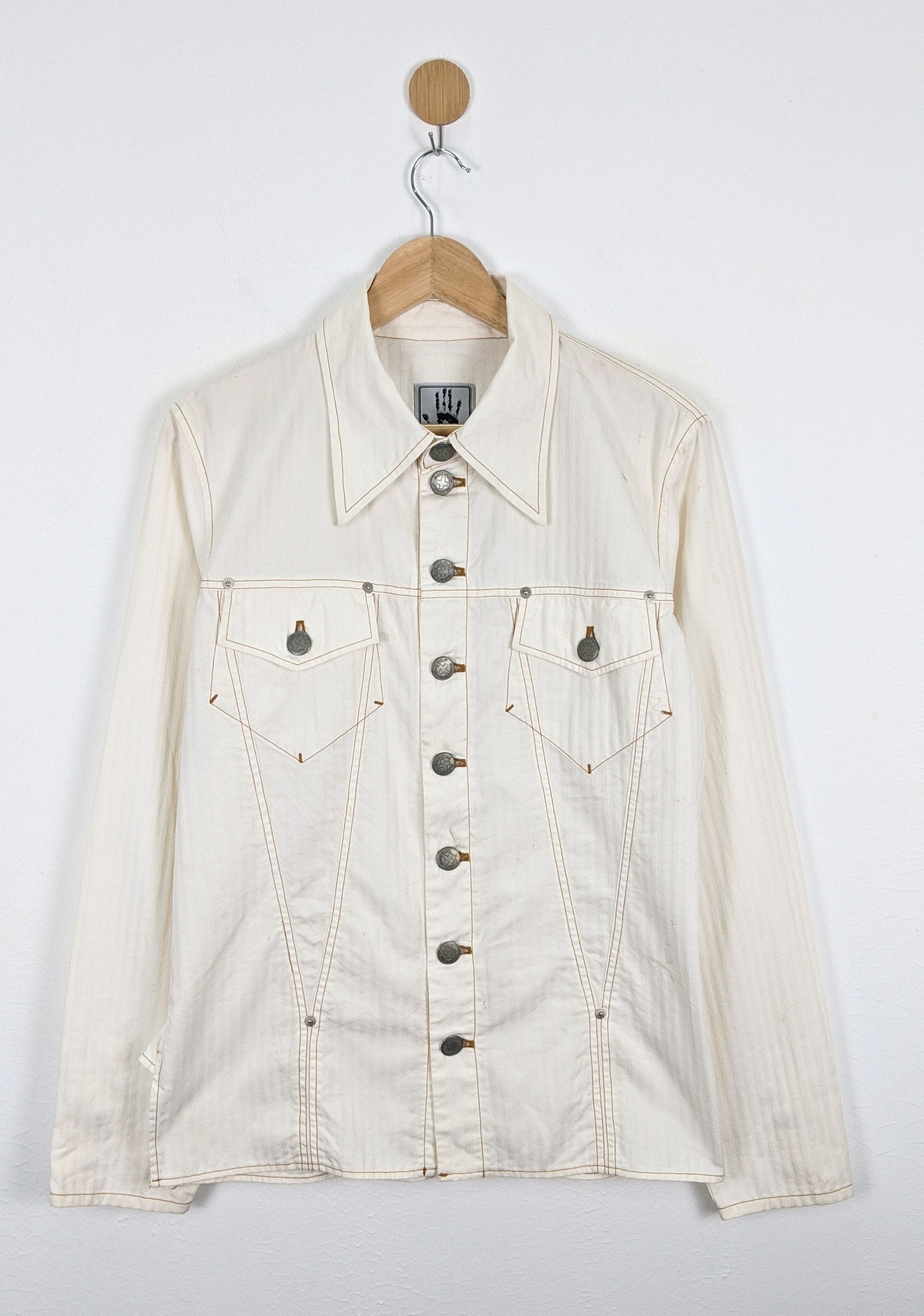 Jean Paul Gaultier Jean Paul Gaultier JPG Jeans Denim Jacket Size US M / EU 48-50 / 2 - 1 Thumbnail