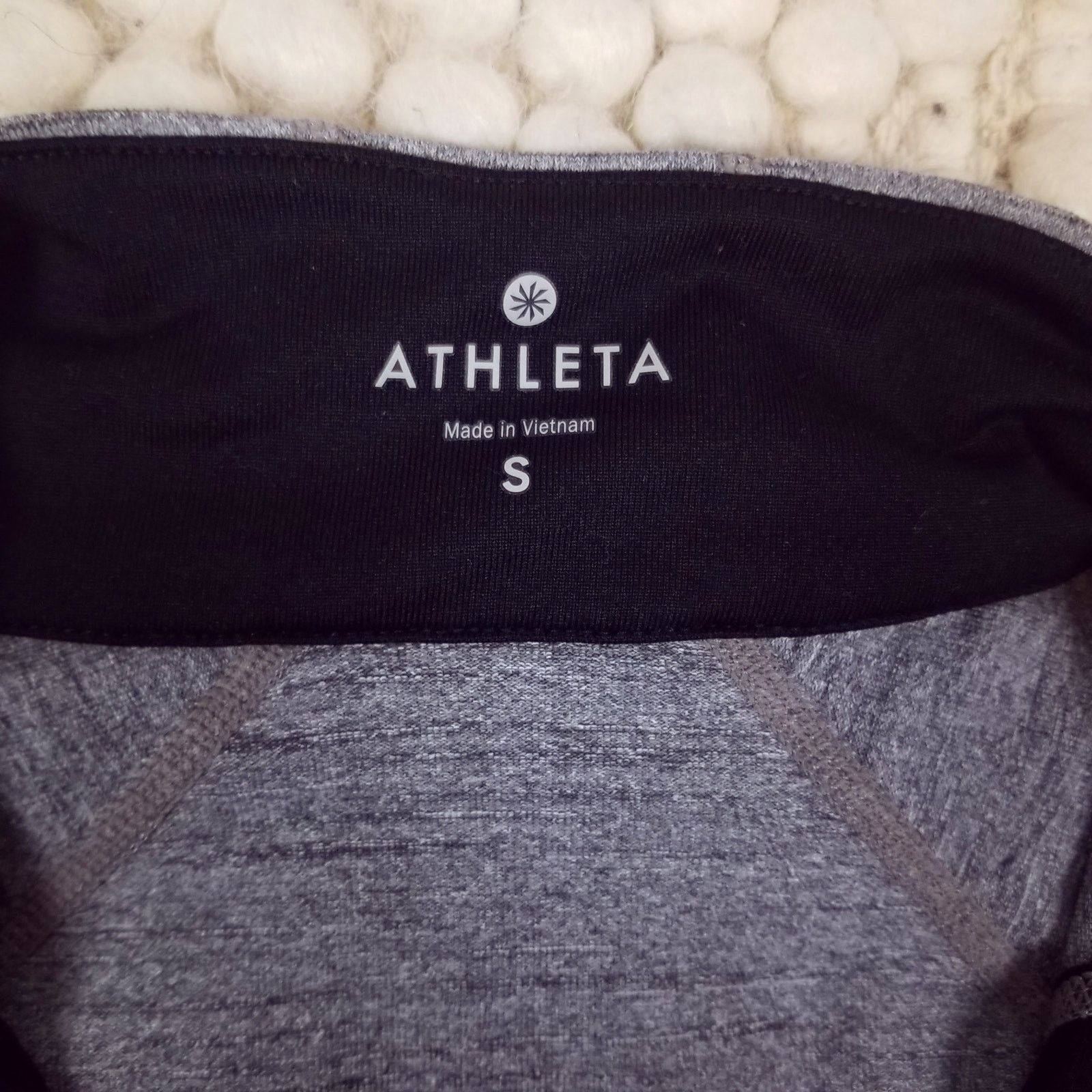 Athleta Athleta Running Wild 2.0 Half Zip Pullover Top Black Gray S Size S / US 4 / IT 40 - 7 Thumbnail