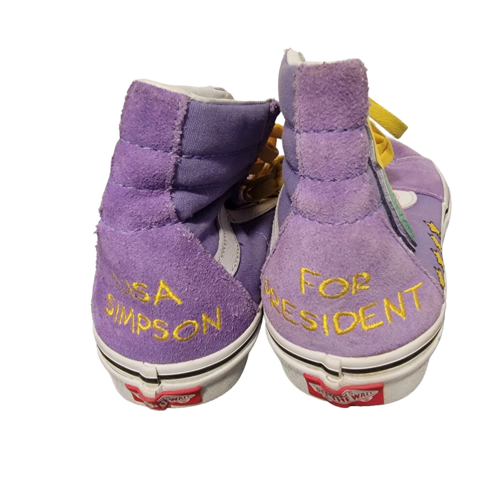 Vans Rare Vans Off The Wall 721356 Purple Simpsons Collab Sneaker Size US 5.5 / EU 38 - 4 Thumbnail