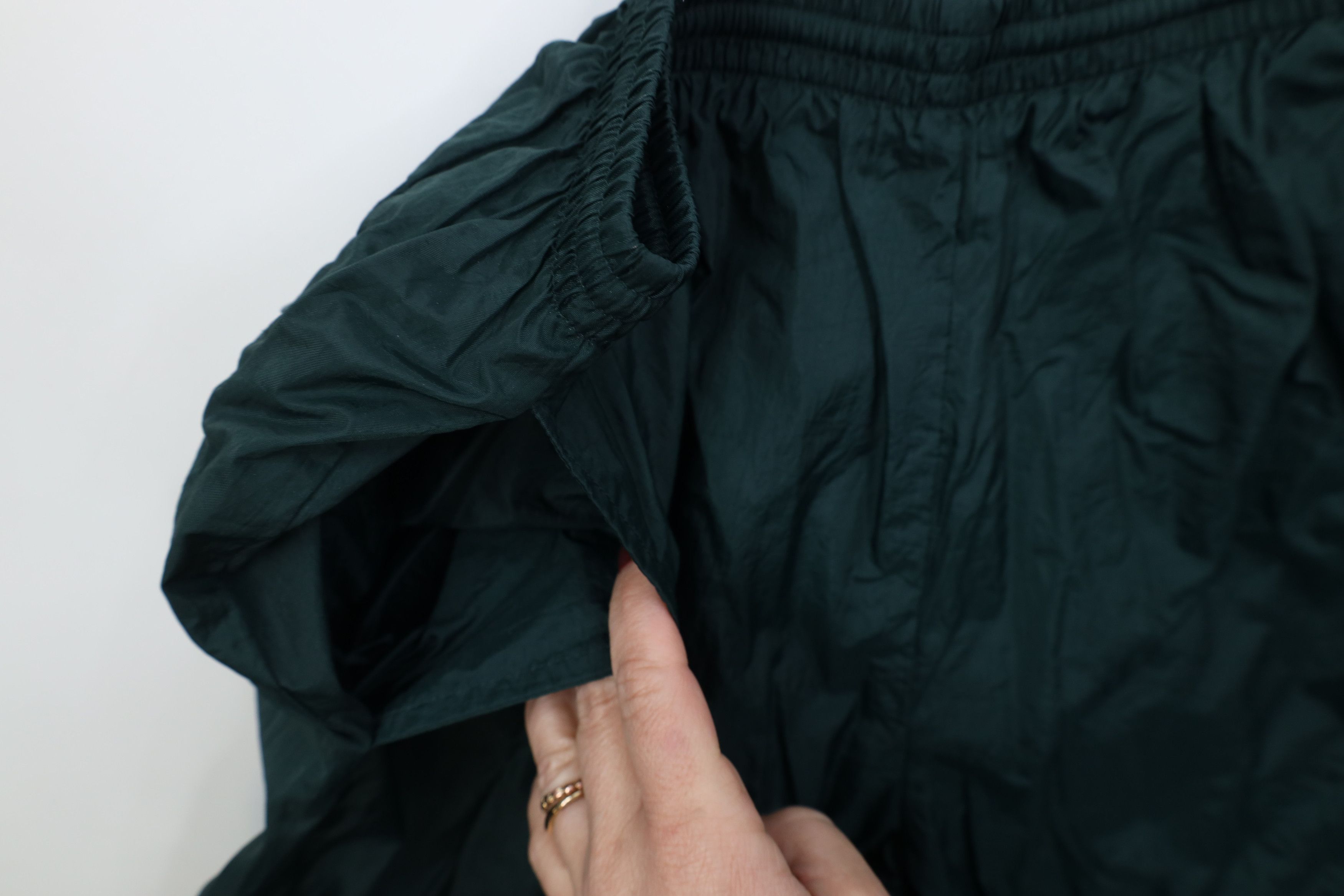 Vintage Vintage 90s Streetwear Lined Windbreaker Joggers Pants Green Size US 36 / EU 52 - 8 Thumbnail