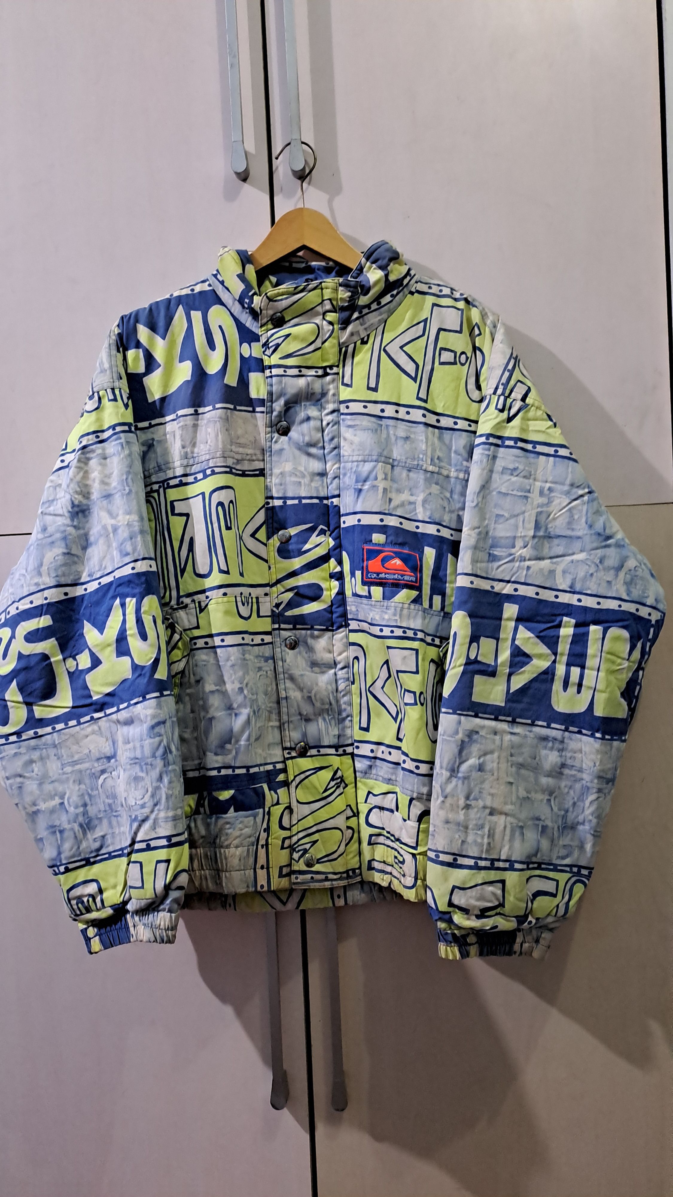Quiksilver × Vintage 90’s Vintage Quiksilver Skiwear Size US L / EU 52-54 / 3 - 1 Thumbnail