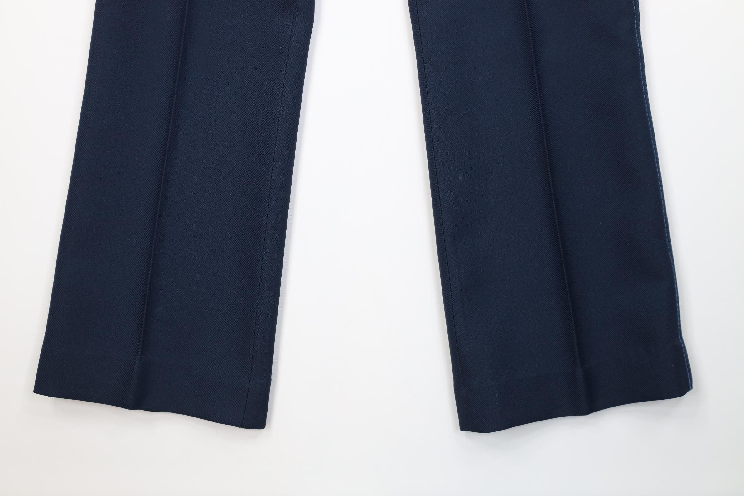 Vintage Vintage 60s 70s Streetwear Flared Wide Leg Chino Pants USA Size US 32 / EU 48 - 4 Thumbnail