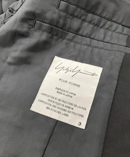 Yohji Yamamoto Yohji Yamamoto pour homme WOOL GABBER TAILORED JACKET Size US L / EU 52-54 / 3 - 5 Thumbnail
