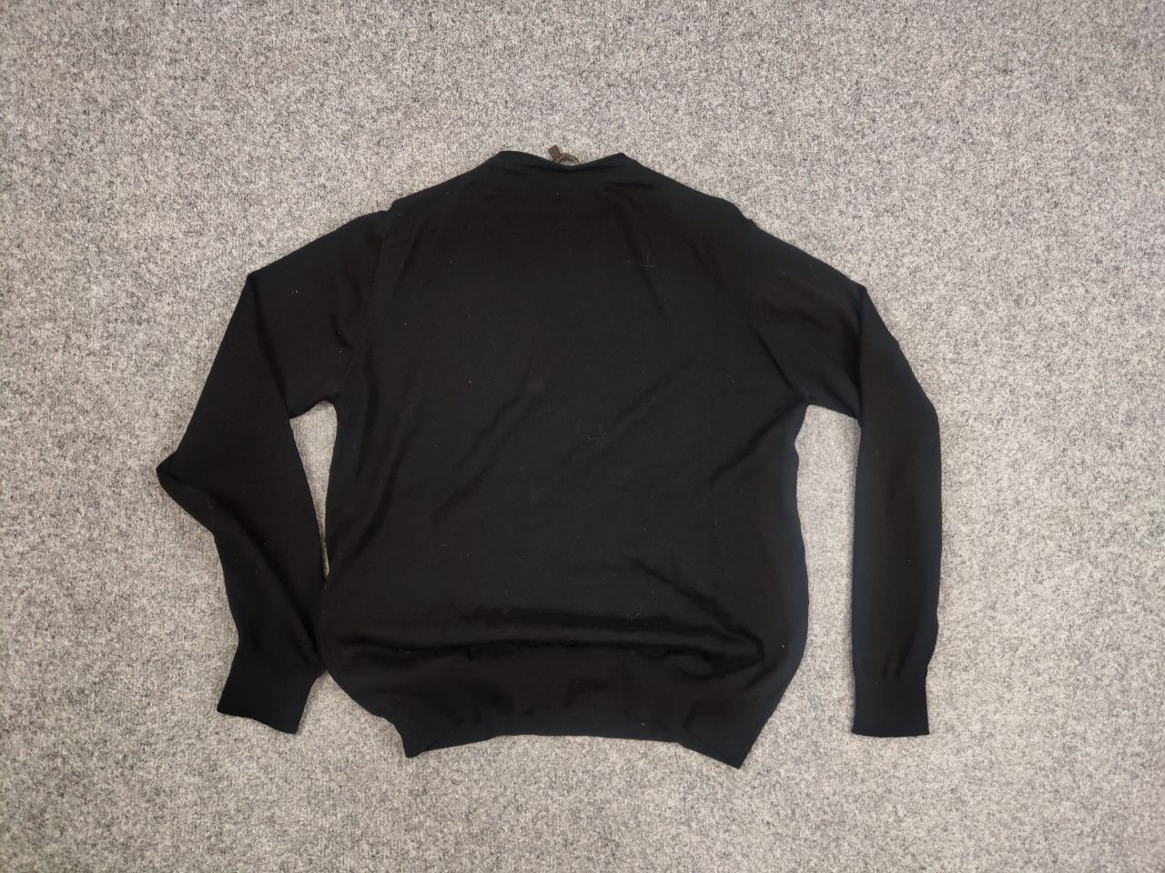 Roberto Cavalli Roberto Cavalli Lana Wool Classic Logo Black Light Sweater Size US M / EU 48-50 / 2 - 14 Thumbnail