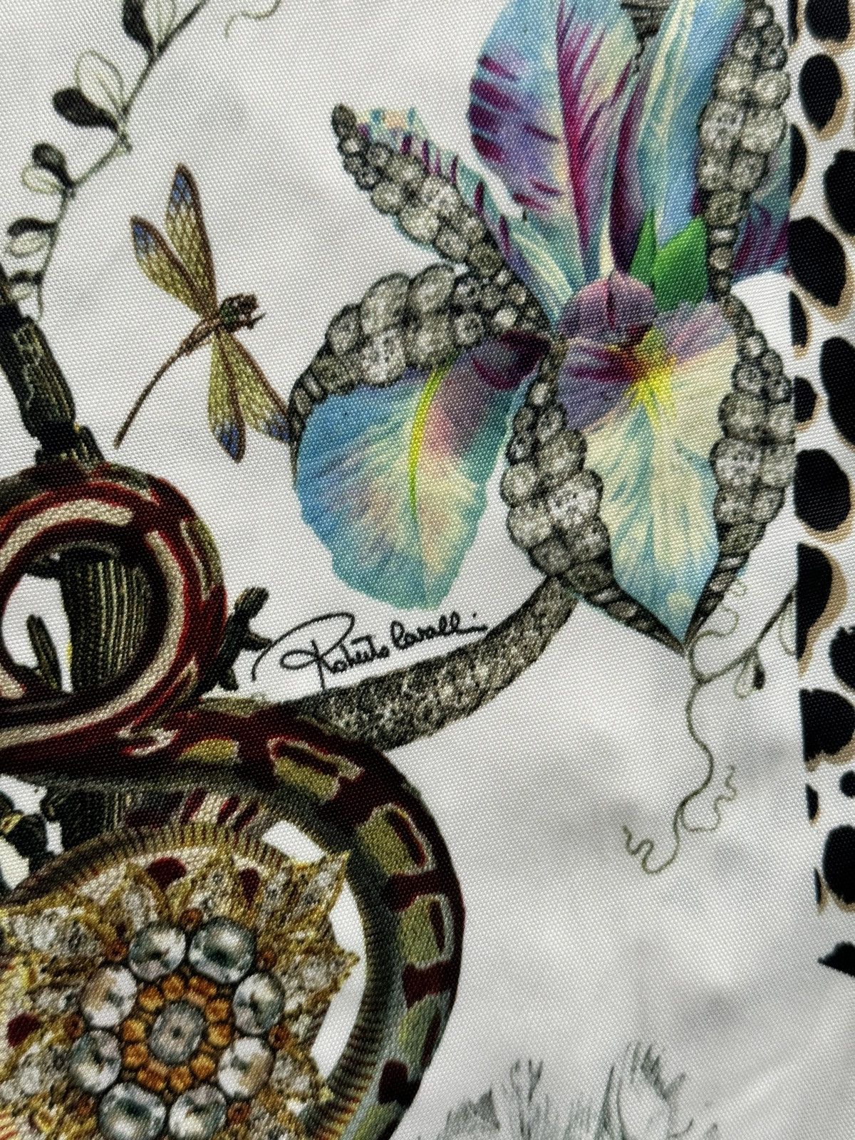 Designer × Just Cavalli × Roberto Cavalli Roberto Cavalli 2000s vintage graphic archive dress Size M / US 6-8 / IT 42-44 - 3 Thumbnail