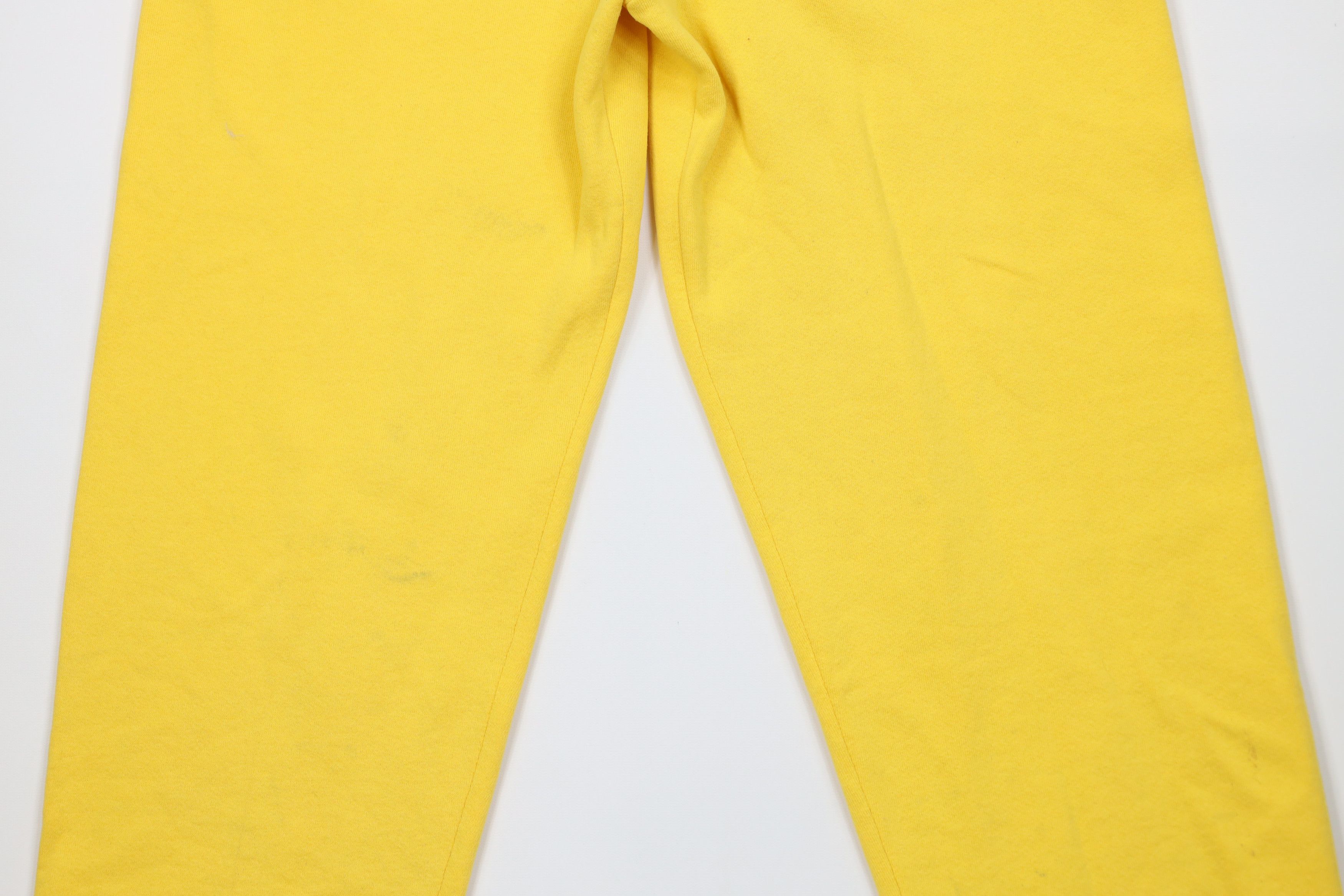 Russell Athletic Vintage 90s Russell Athletic Sweatpants Joggers Yellow USA Size US 36 / EU 52 - 13 Thumbnail