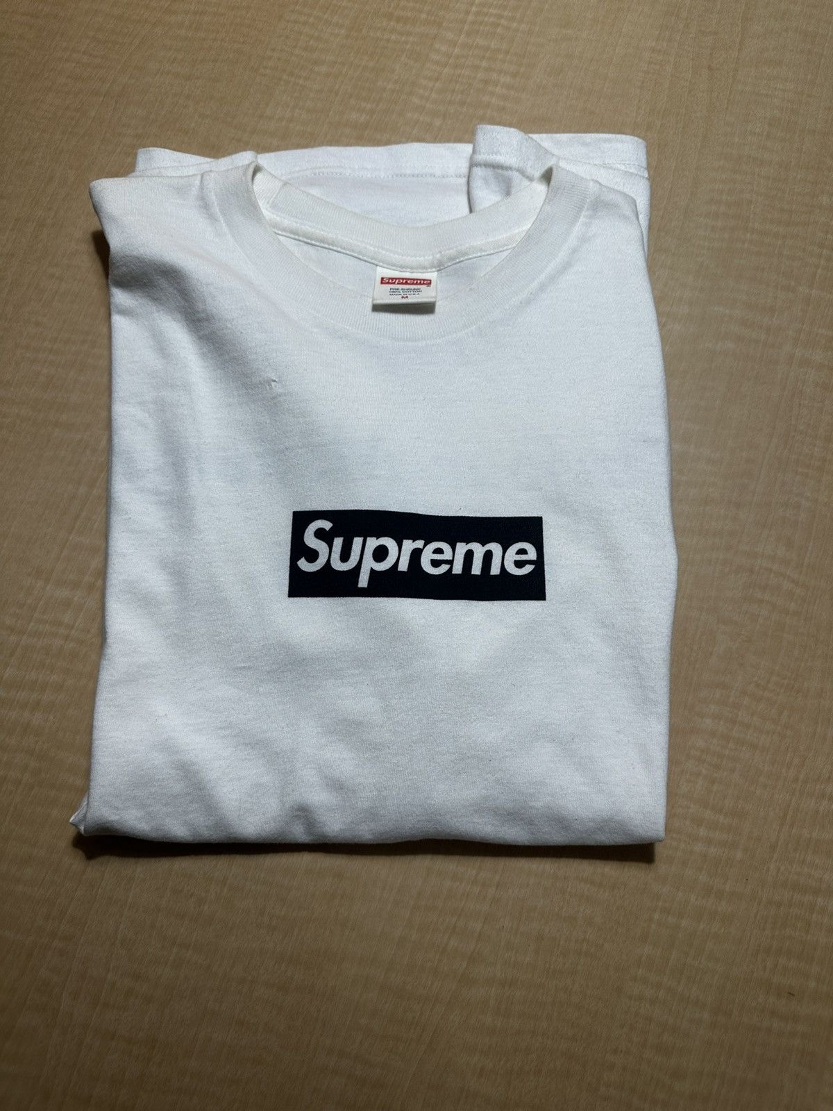 Supreme Paris Box Logo Tee | Grailed