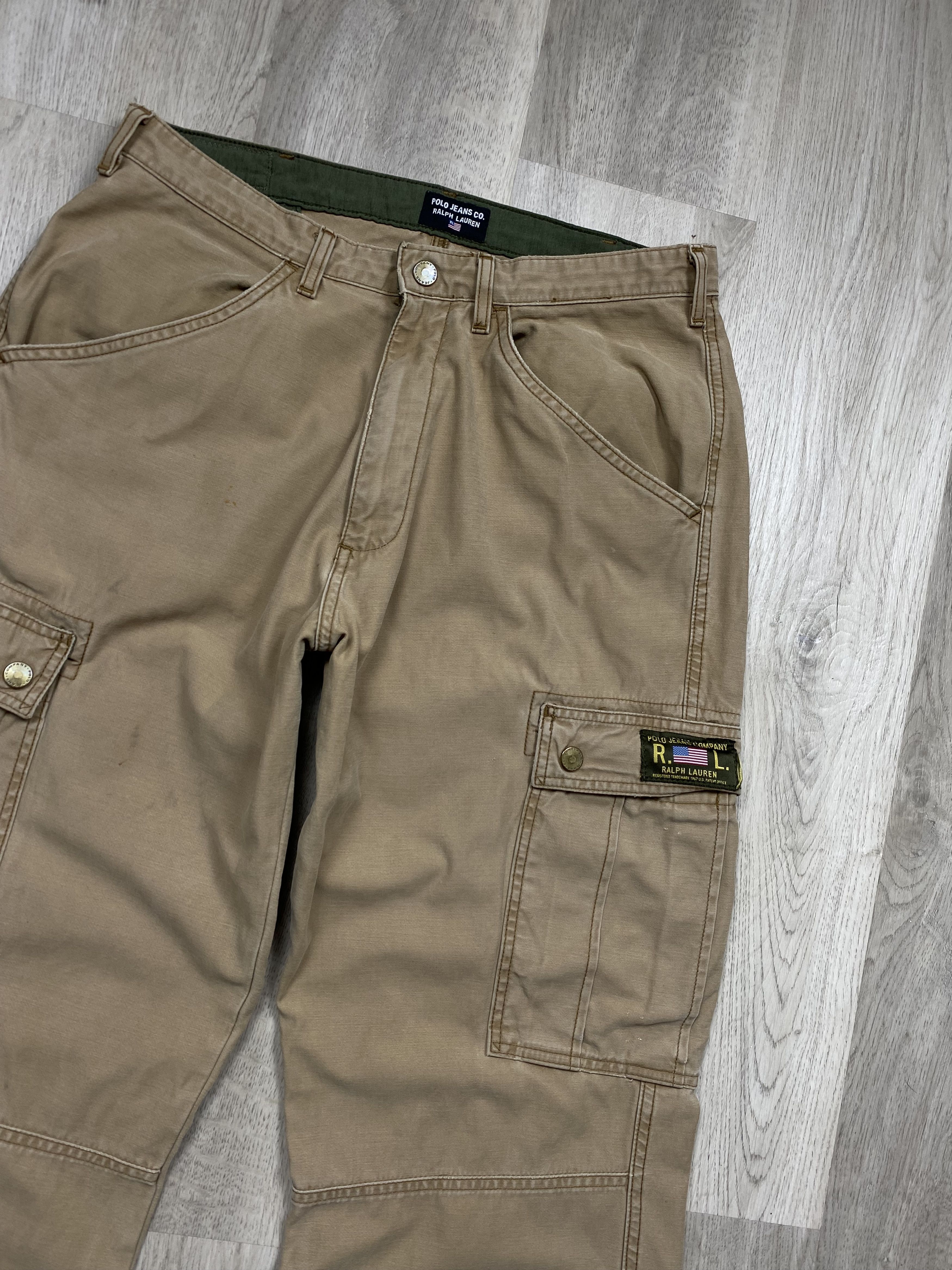 Polo Ralph Lauren Polo Jeans Co Ralph Lauren Tactical Utility Cargo Pants Y2K Size US 31 - 2 Thumbnail