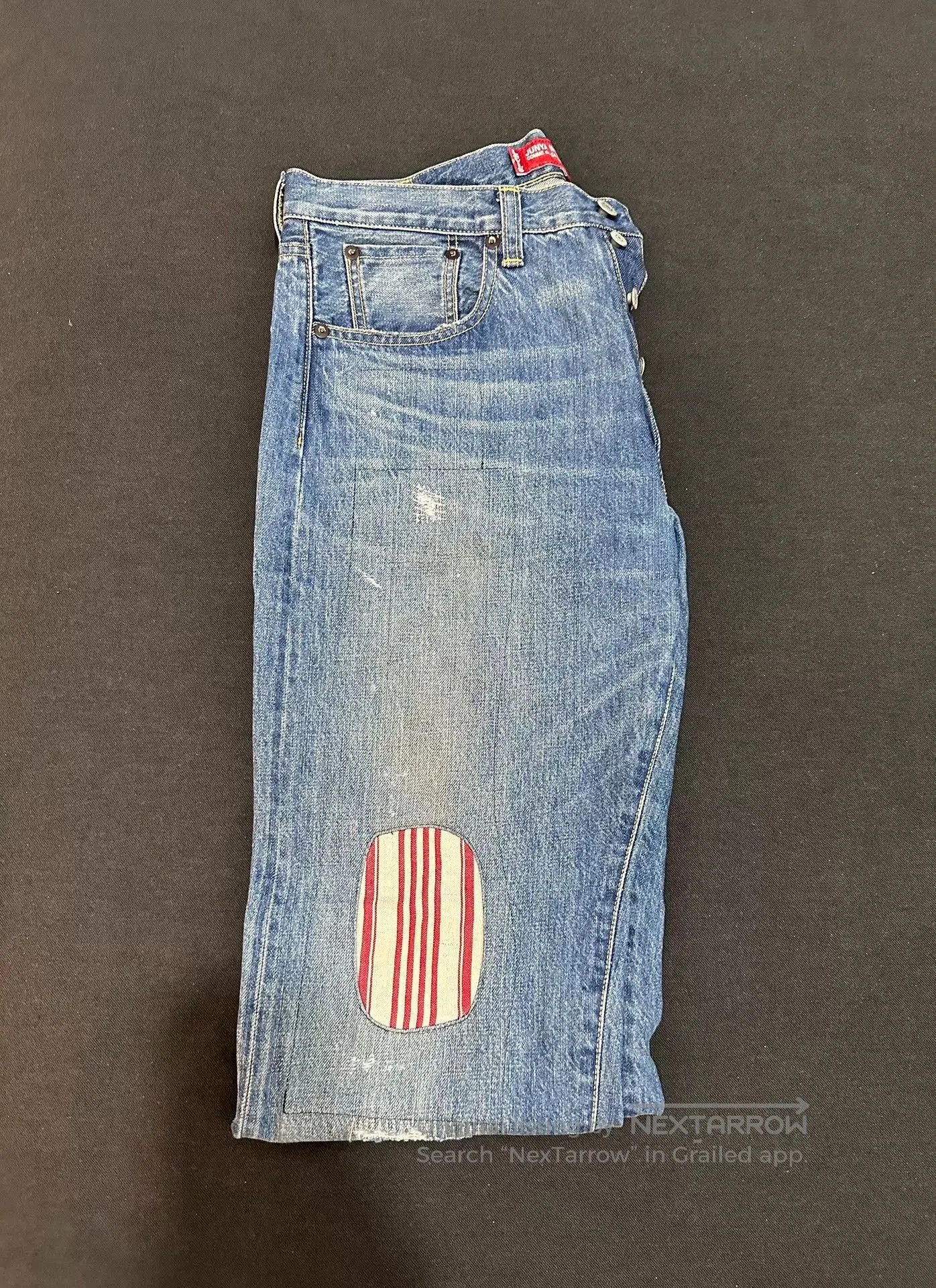 Junya Watanabe junya watanabe jeans with patchwork details. Size US 26 / EU 42 - 1 Thumbnail