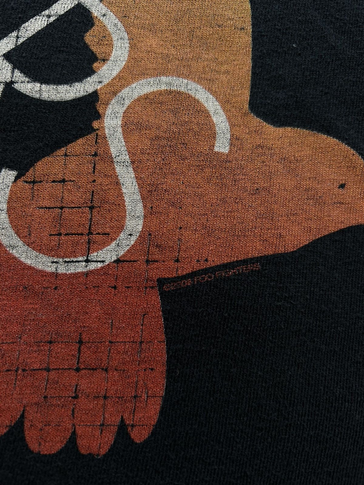 Band Tees × Vintage Vintage Rock Band Foo Fighters T-shirt 2008 Graphic Tee Size US S / EU 44-46 / 1 - 6 Thumbnail