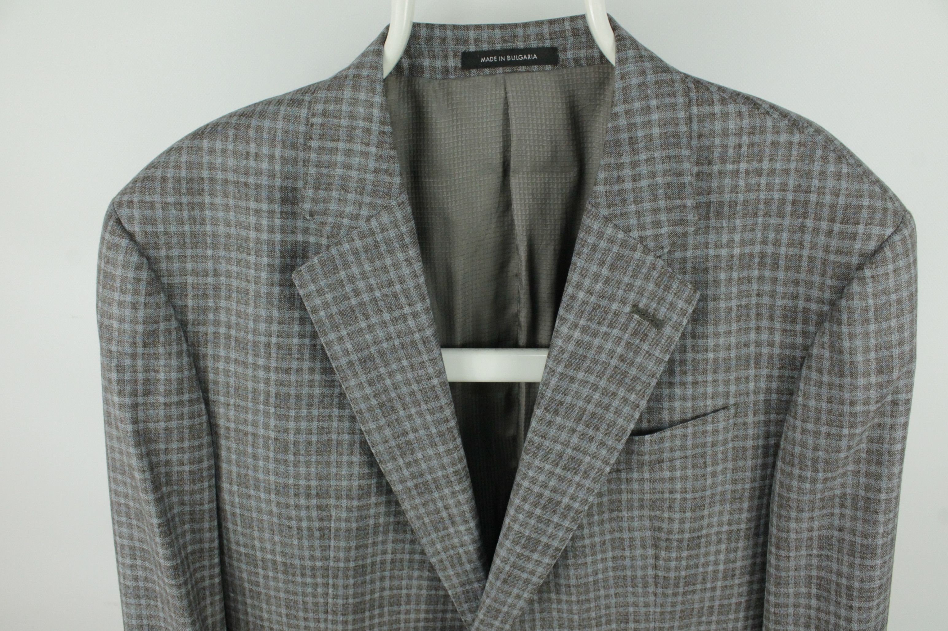 Emporio Armani Emporio Armani G-Line Super 130's Check Sports Jacket Size 48R - 2 Thumbnail