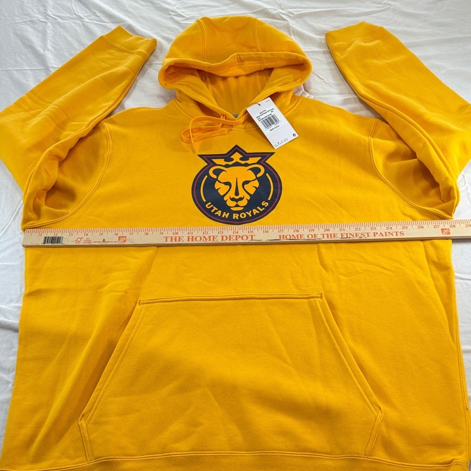 Nike Nike Gold Utah Royals Hoodie sz XXL NWT Size US XXL / EU 58 / 5 - 3 Thumbnail