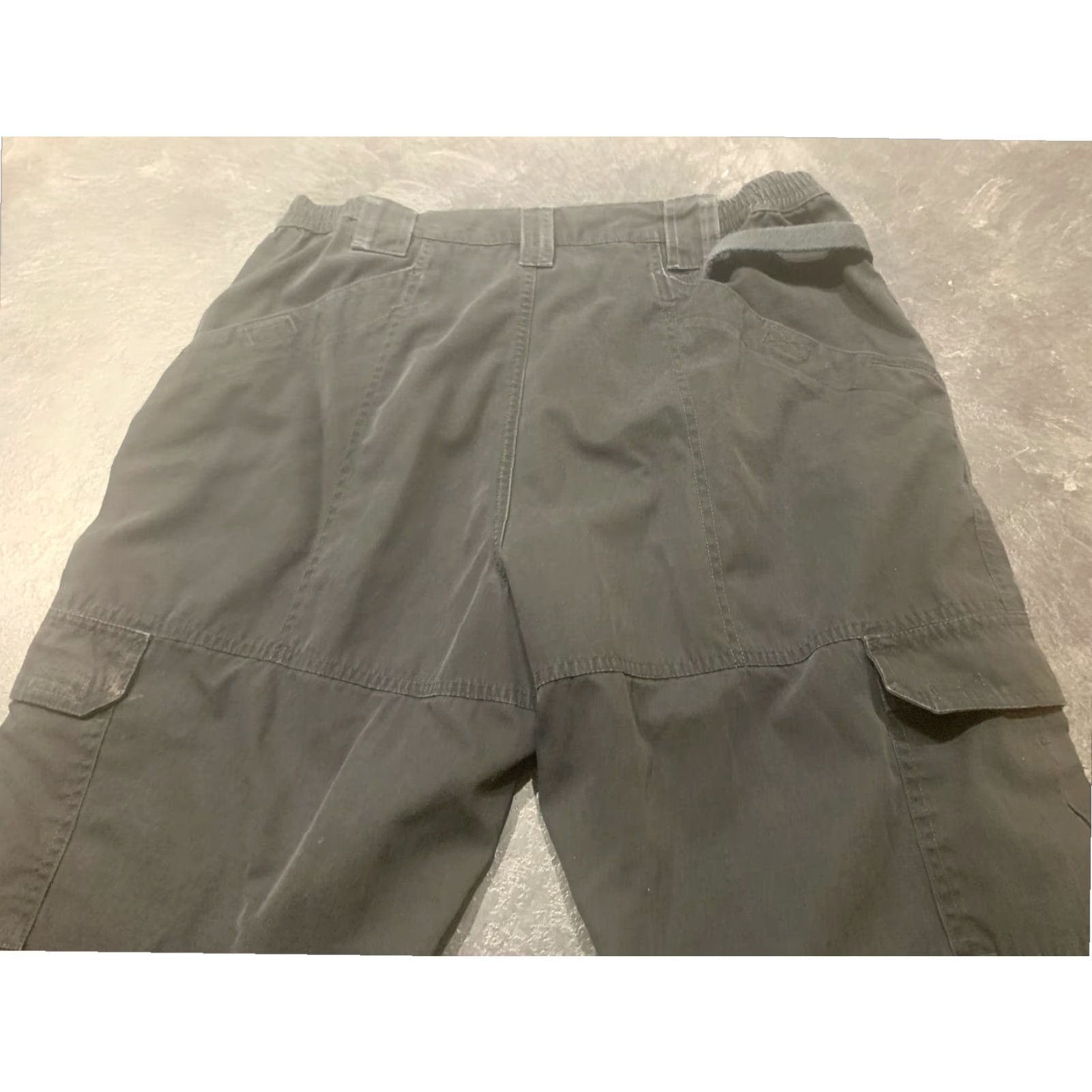 Vintage 5.11 Tactical Cargo Pants Black Mens Regular 38x30 Size US 36 / EU 52 - 4 Thumbnail