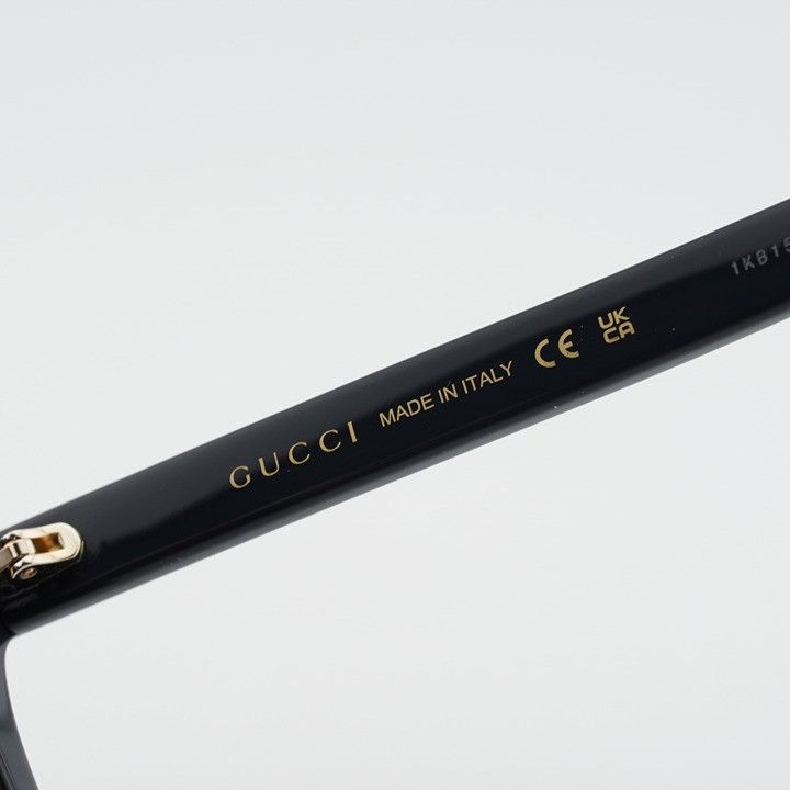 Gucci Gucci GG2077S 004 Sunglasses Blue Square Frame, Brown Lenses Size ONE SIZE - 8 Thumbnail