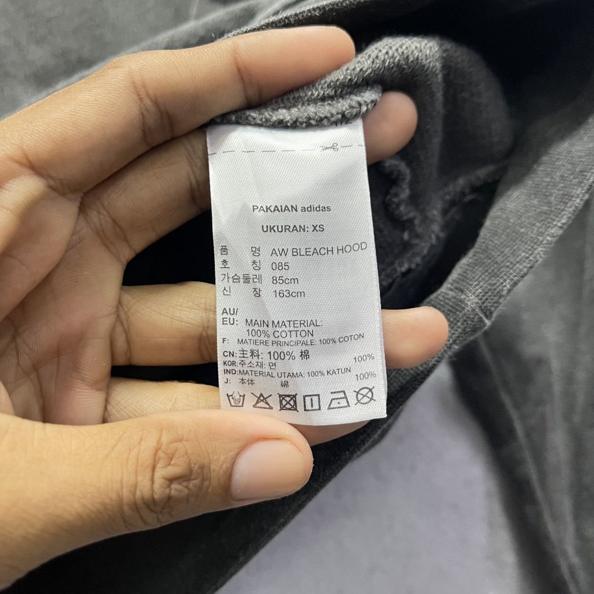 Adidas × Alexander Wang 2010s adidas x Alexander Wang Alt Dimension Graphic Hoodie Size US XS / EU 42 / 0 - 14 Thumbnail
