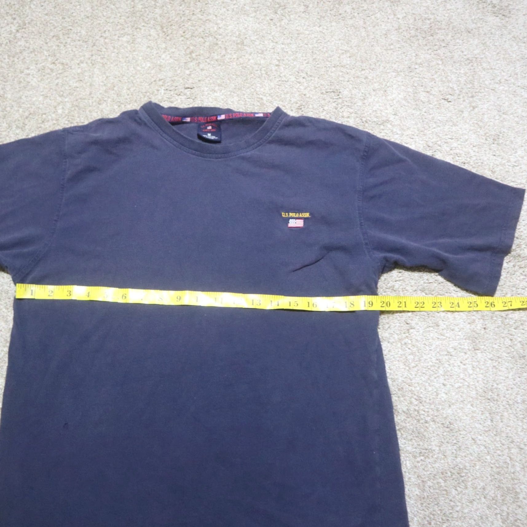 Vintage VINTAGE US Polo Assn T-Shirt Adult Medium Blue Logo Embroidered Short Sleeve Cotton Spandex Size US M / EU 48-50 / 2 - 5 Thumbnail