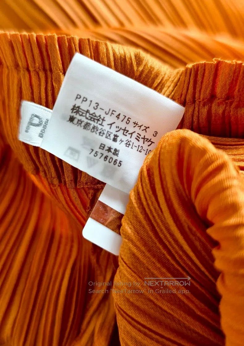 Issey Miyake Issey Miyake size:3 Orange Pants Size 31" - 3 Thumbnail