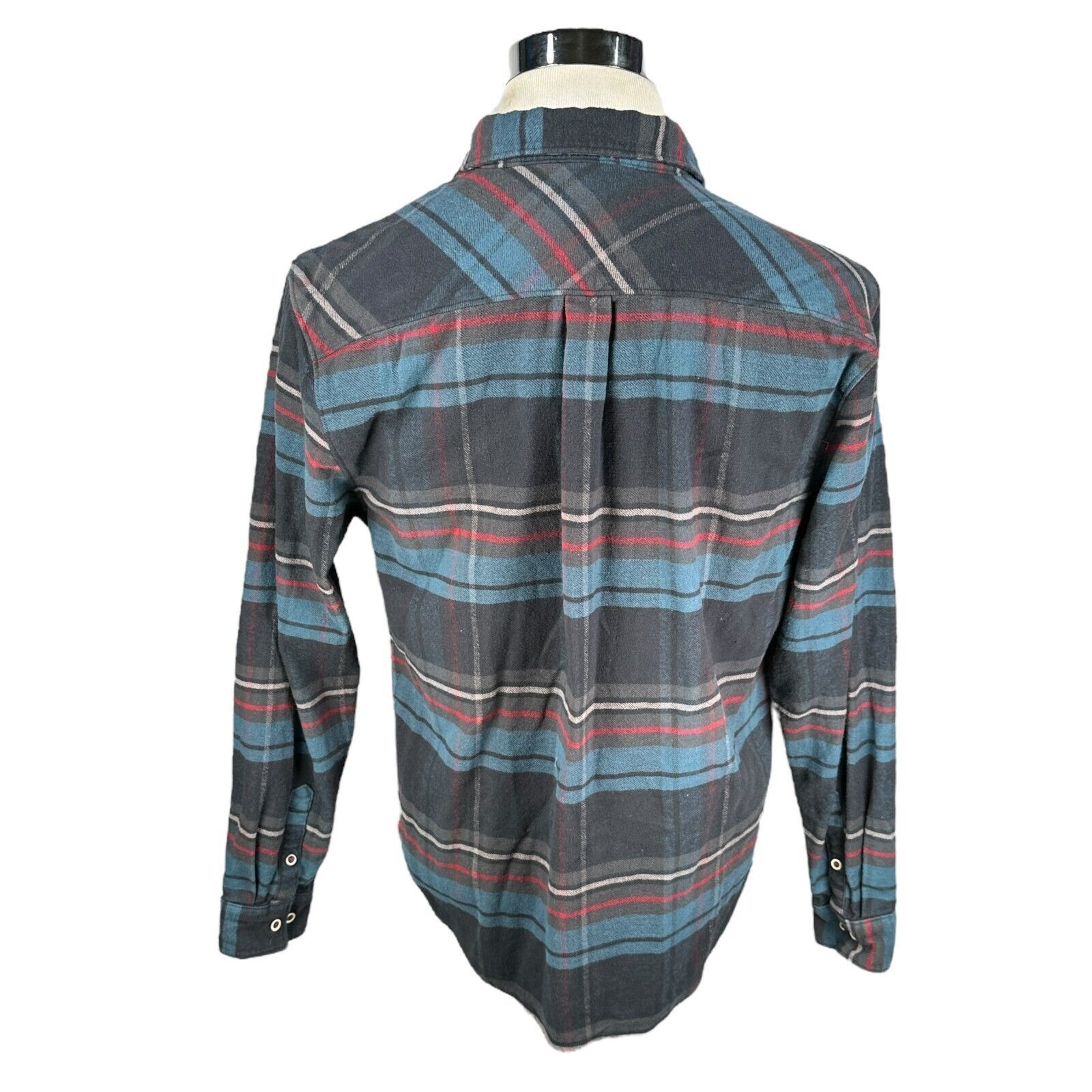 Carbon2Cobalt Carbon 2 Cobalt Flannel Shirt Men's M Blue Plaid Button Up Size US M / EU 48-50 / 2 - 4 Thumbnail