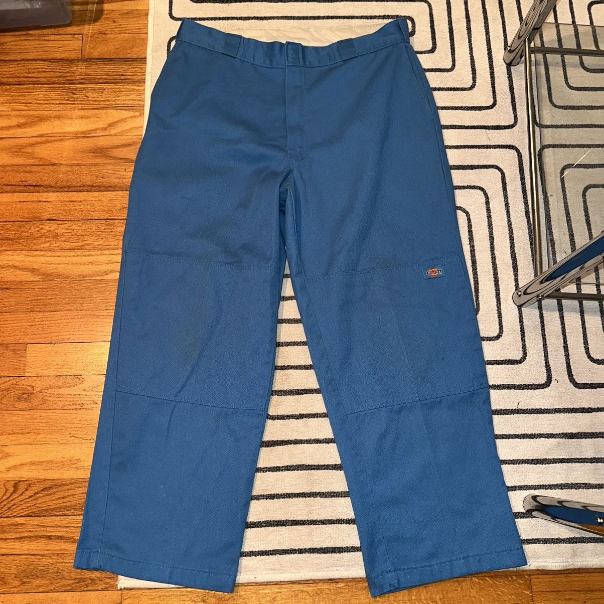 Dickies Vintage Double Knee Dickies Pants Ideal Zipper Blue Size US 38 / EU 54 - 3 Thumbnail