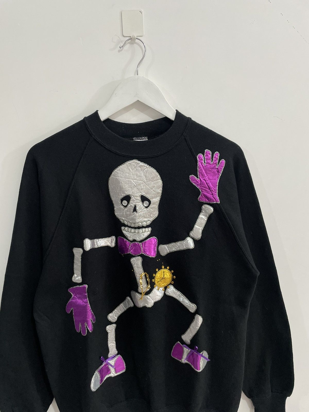 Kapital 2000s skleton By jerzees crewneck y2k style Size US L / EU 52-54 / 3 - 2 Thumbnail