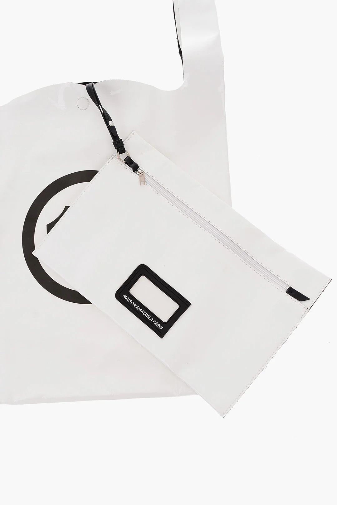 Maison Margiela og1mm0326 Size: OS / Leather Bag in White Size ONE SIZE - 3 Thumbnail