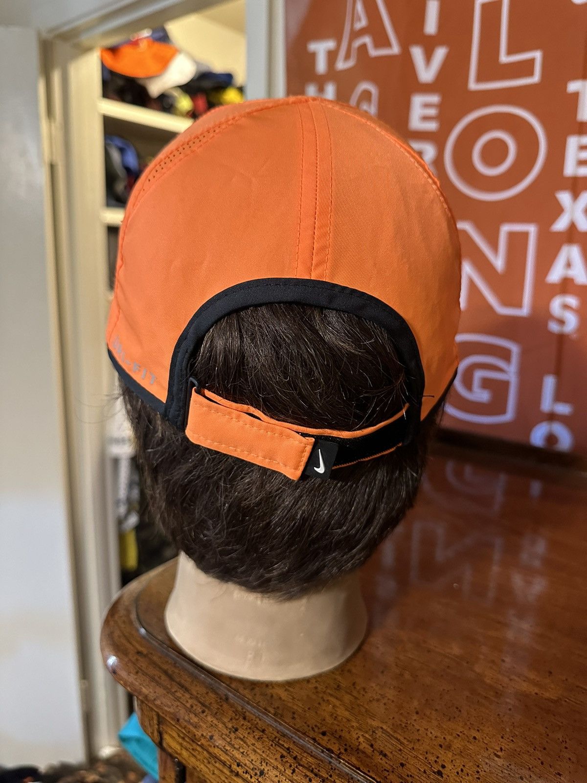 Nike × Vintage Vintage Nike Feather Light “Tart Orange” hat 00s Size ONE SIZE - 4 Thumbnail