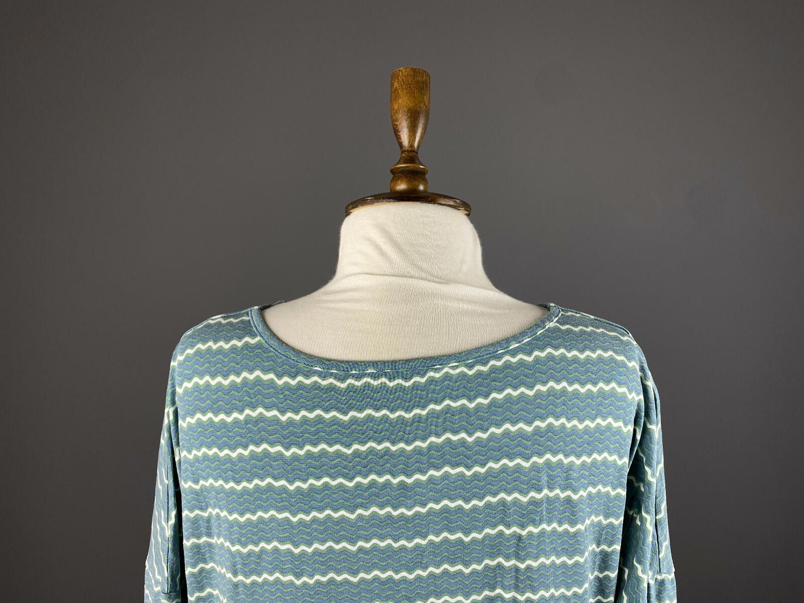 Designer Deerberg by OSKA Blue Stripe Pullover Sweater Size M Size M / US 6-8 / IT 42-44 - 7 Thumbnail