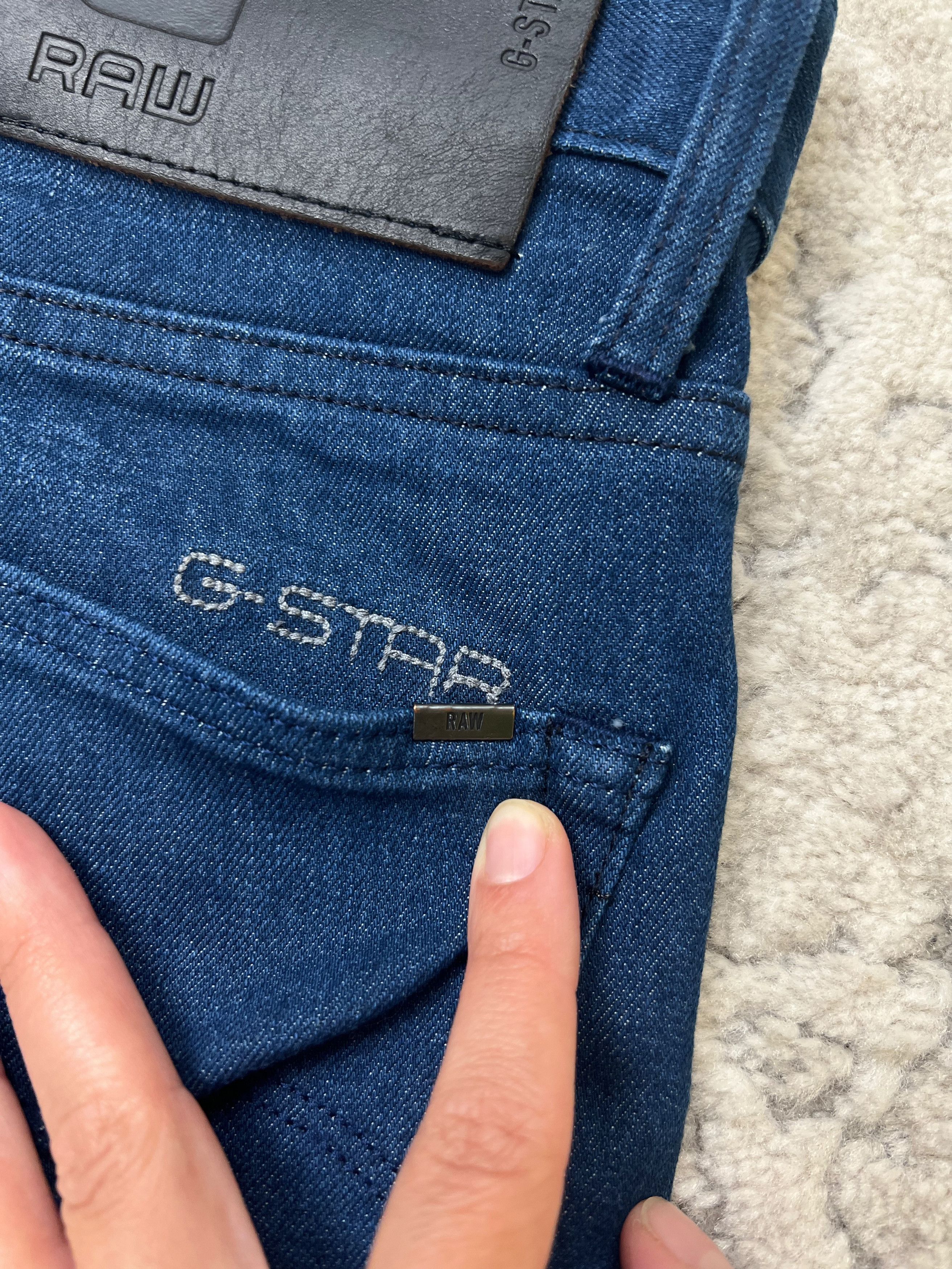 G-Star G-Star RAW 3301 Straight Tapered Jeans Blue 34 Size US 34 / EU 50 - 10 Thumbnail