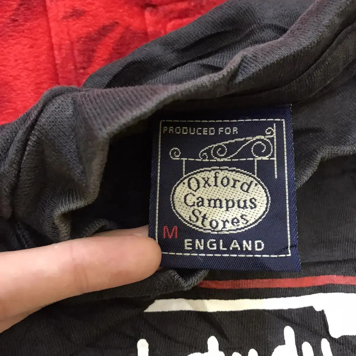Vintage Vintage OXFORD CAMPUS STORES Equilibrium Parody Tee Shirt Size US M / EU 48-50 / 2 - 5 Thumbnail