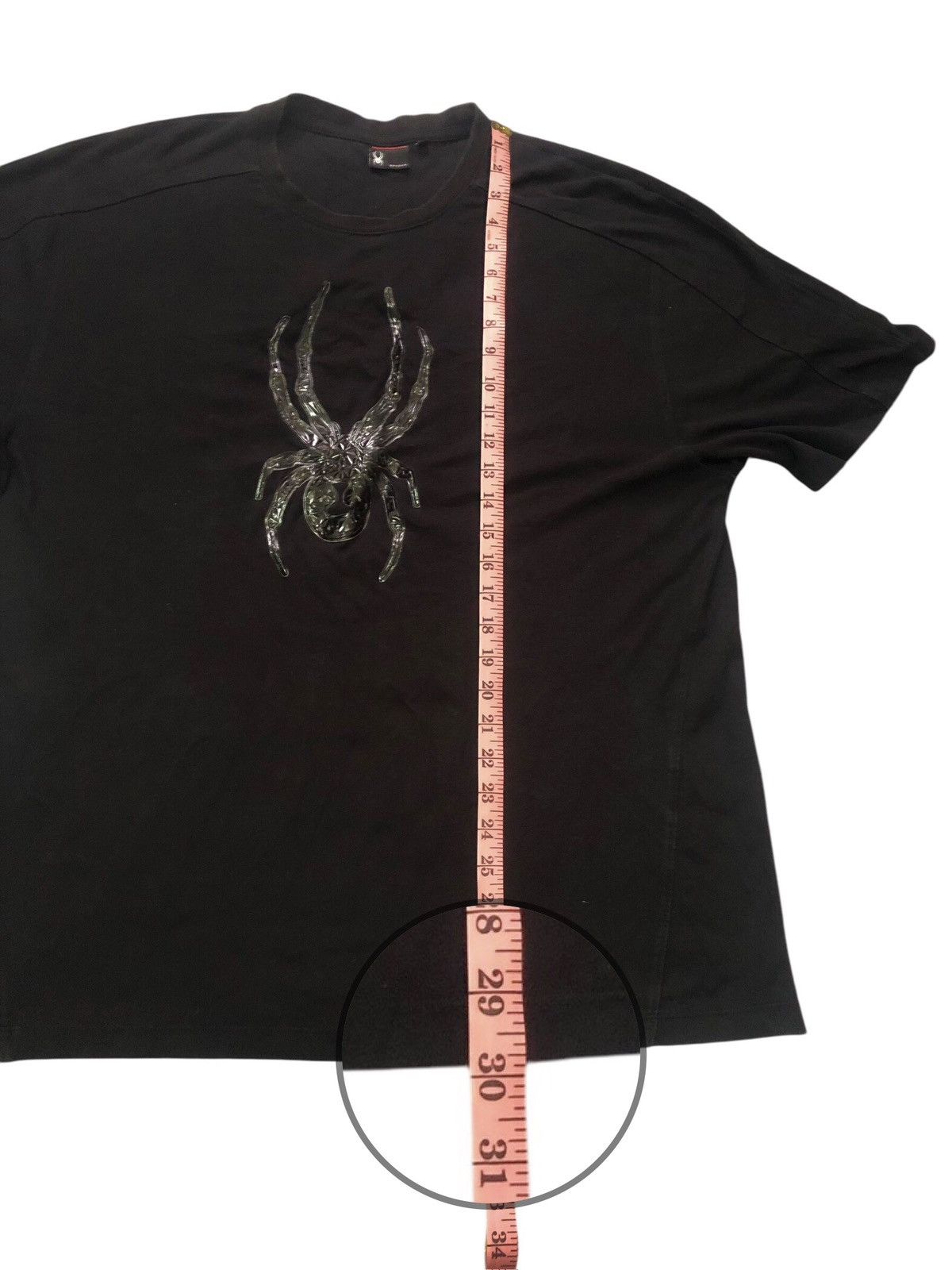 Spyder Spyder t-shirt all black big logo Size US XL / EU 56 / 4 - 7 Thumbnail