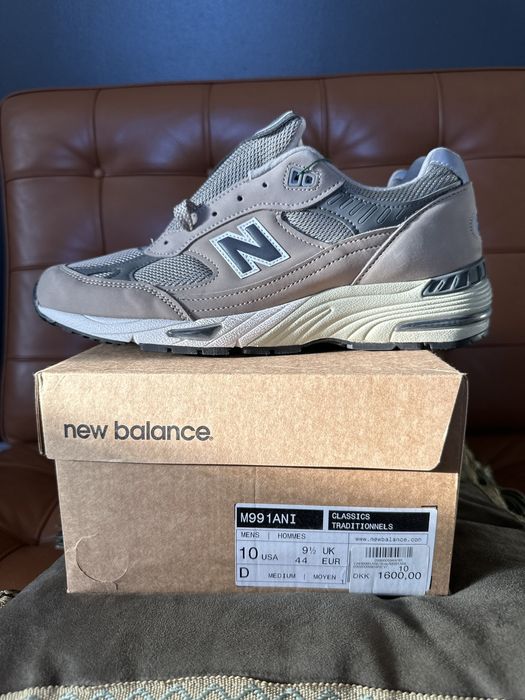 New Balance New Balance 991 M991ANI Grey Blue Flimby Anniversary