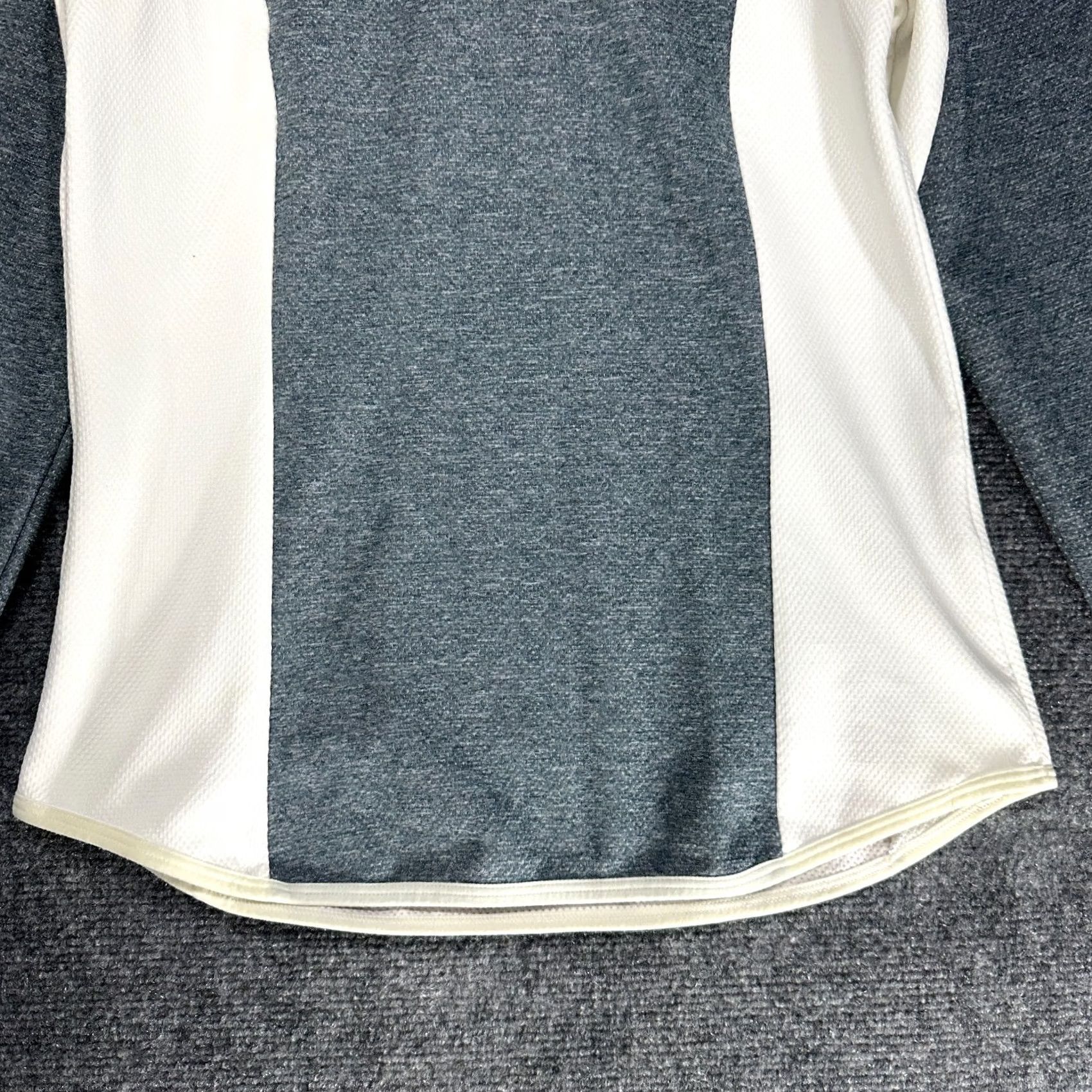 Nike Nike Golf Tour Performance 1/4 Zip Dri Fit Top Womens Small Gray White Pink Size S / US 4 / IT 40 - 2 Thumbnail