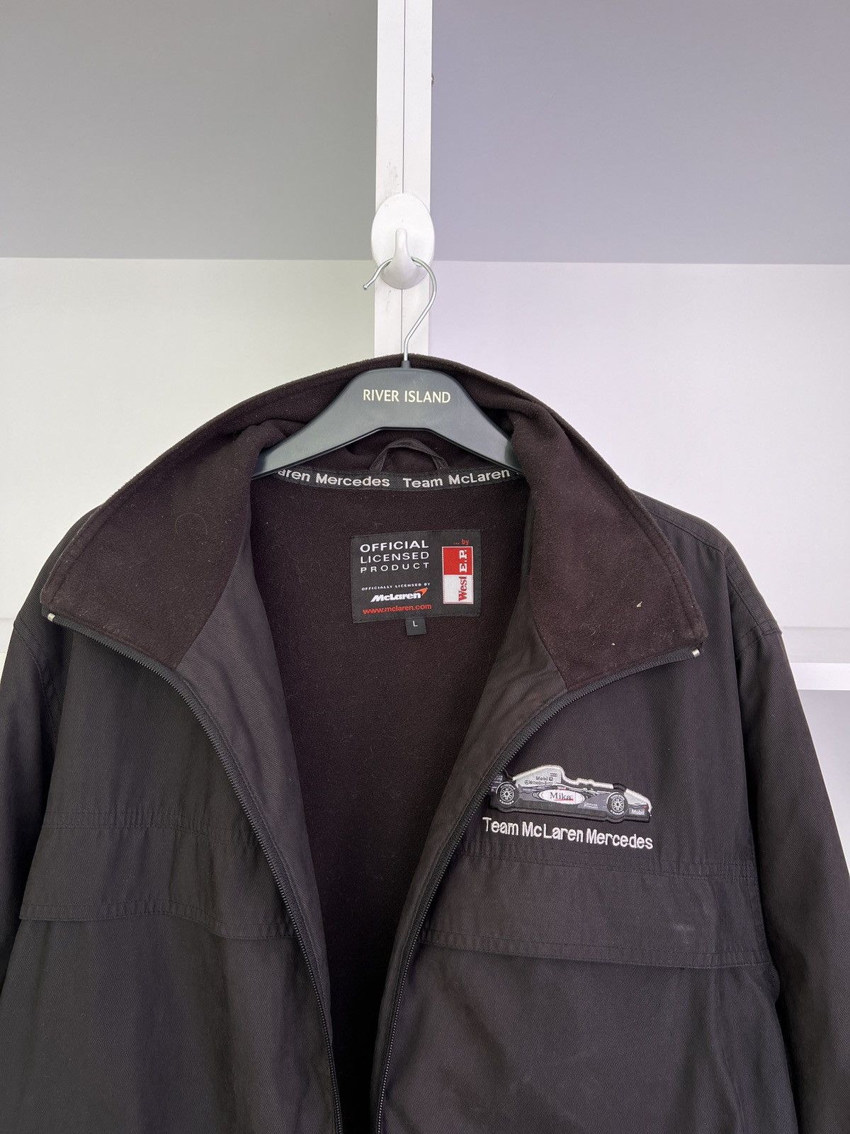 Mercedes-Benz × Vintage VTG Mercedes-Benz McLaren Hamilton F1 Racing Jacket Size US L / EU 52-54 / 3 - 10 Thumbnail
