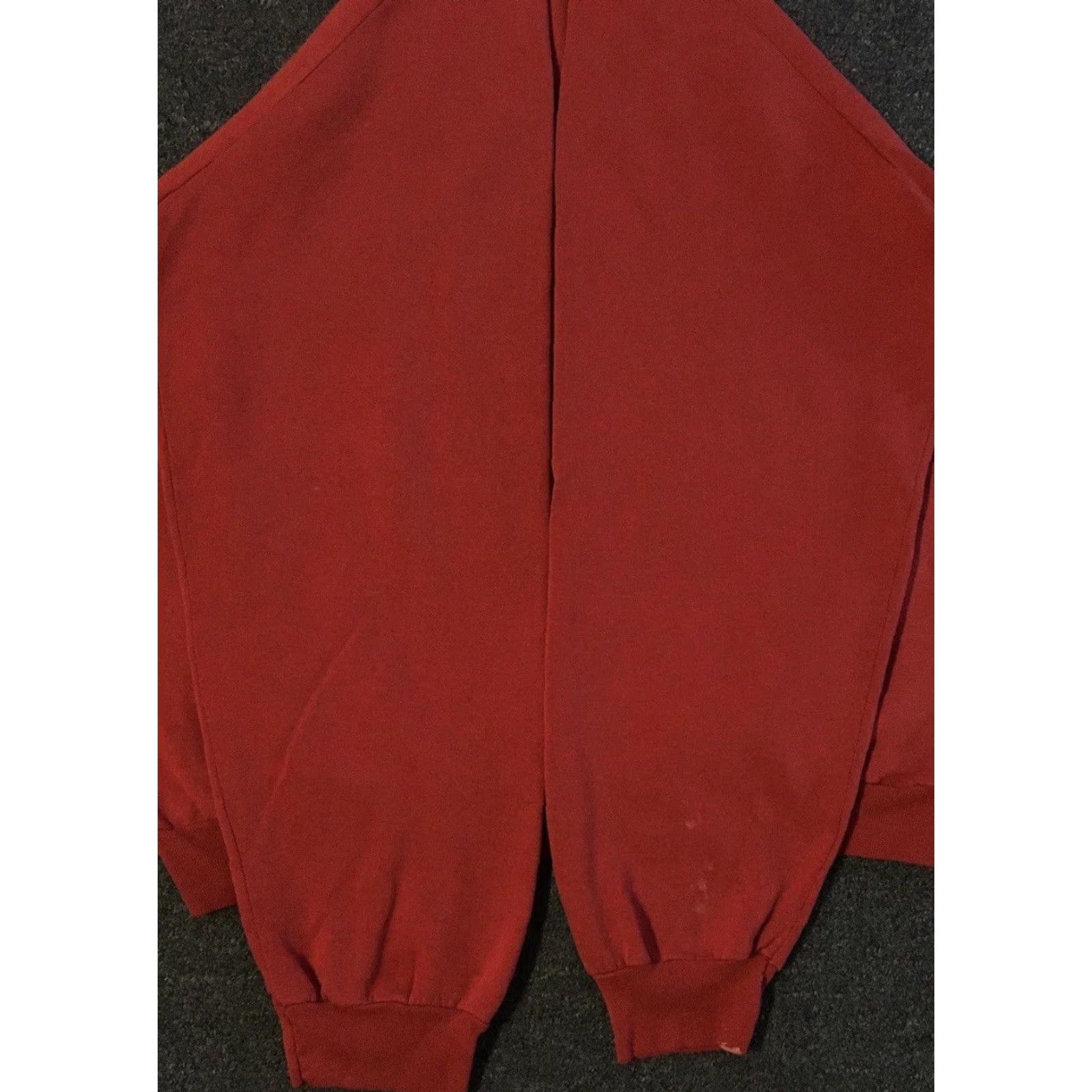 Vtg 80s Miss Saigon Musical Faded Promo Sweatshirt L Acting Play Drama Grunge Hoodie Men Red