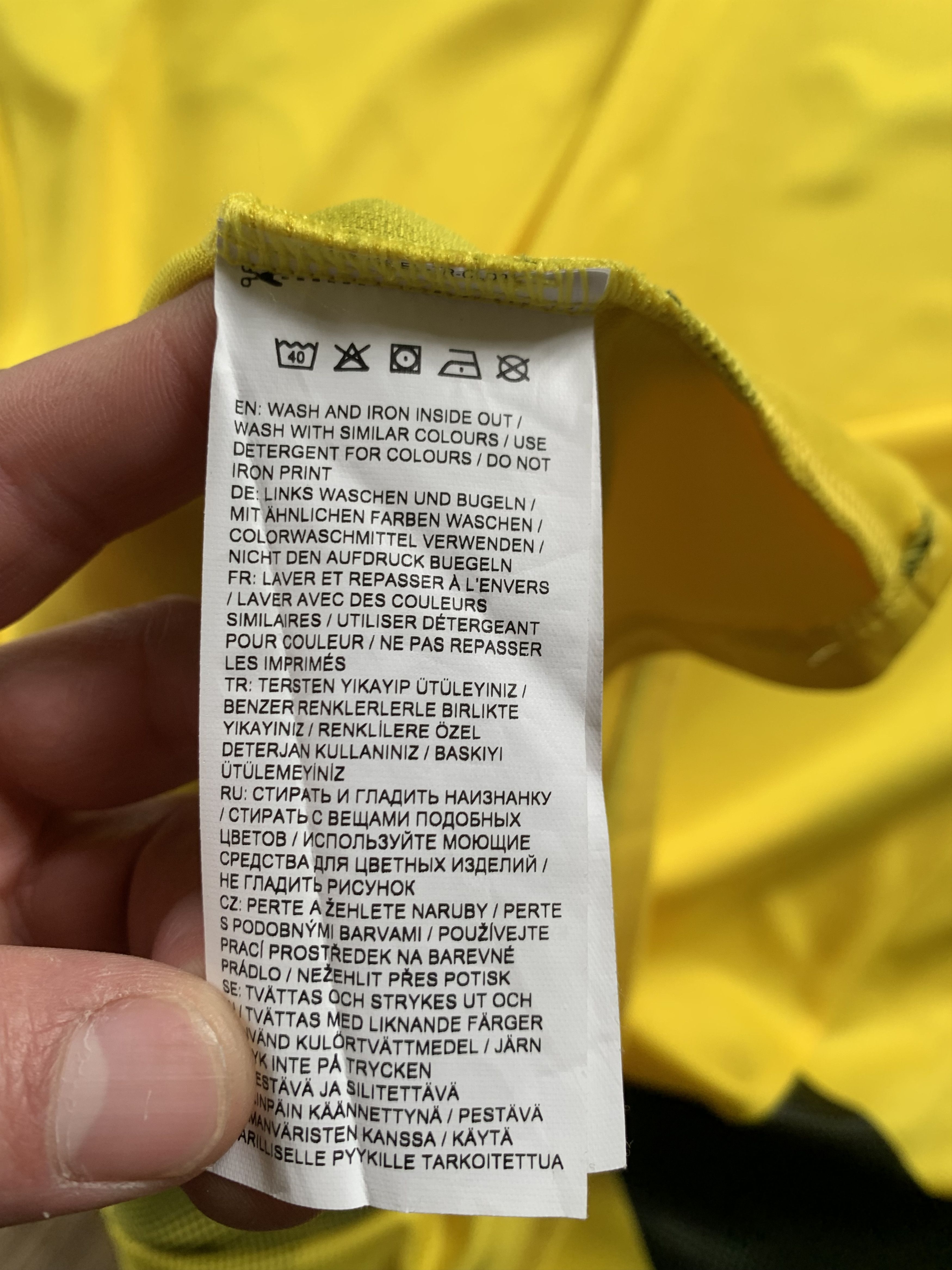 Puma Puma Borussia Dortmund Home Shirt 2017-2018 Size US XXL / EU 58 / 5 - 13 Thumbnail