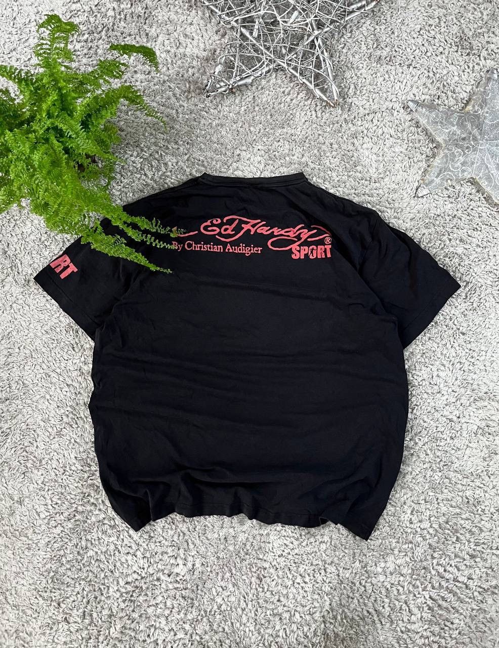 Ed Hardy × Vintage Ed Hardy T-Shirt Streetwear Vintage Y2k Big Logo Rare Size US L / EU 52-54 / 3 - 4 Thumbnail