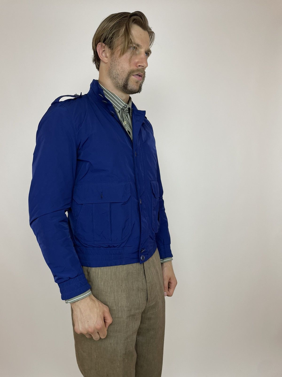Joop! JOOP NYLON BOMBER JACKET Mens size 48 Size US M / EU 48-50 / 2 - 5 Thumbnail