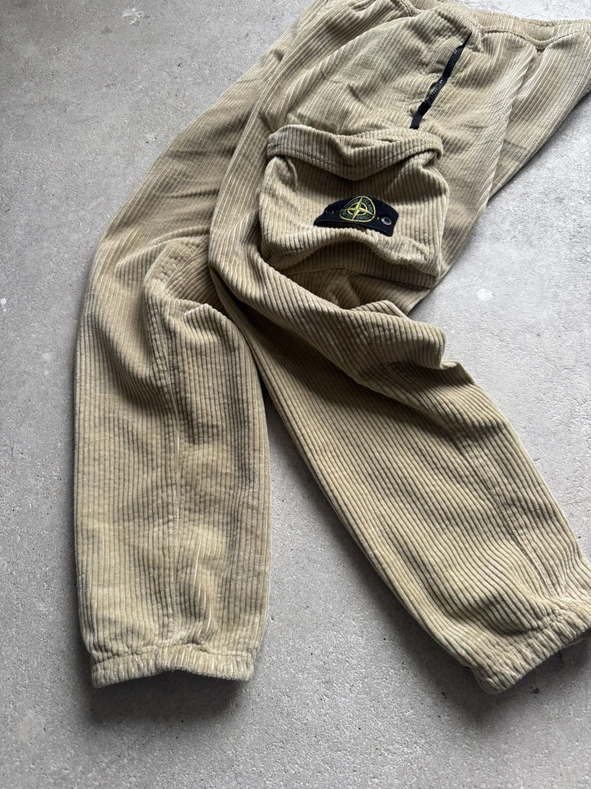 Stone Island Stone Island Cargo Corduroy Pants Size US 33 - 3 Thumbnail