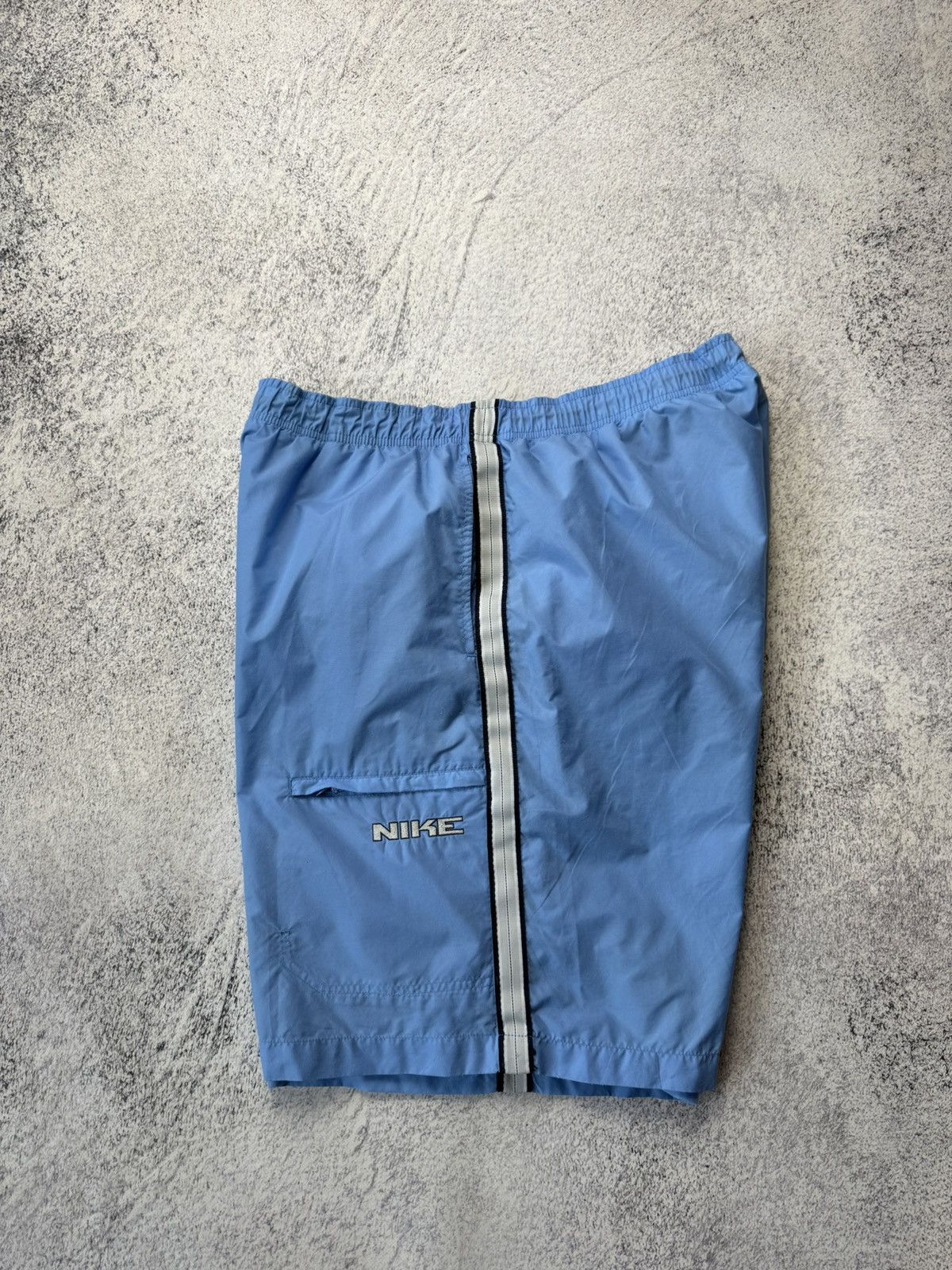 Nike Vintage Nike Nylon Shorts USA Mini Swoosh Drill Y2K Size US 36 / EU 52 - 15 Thumbnail