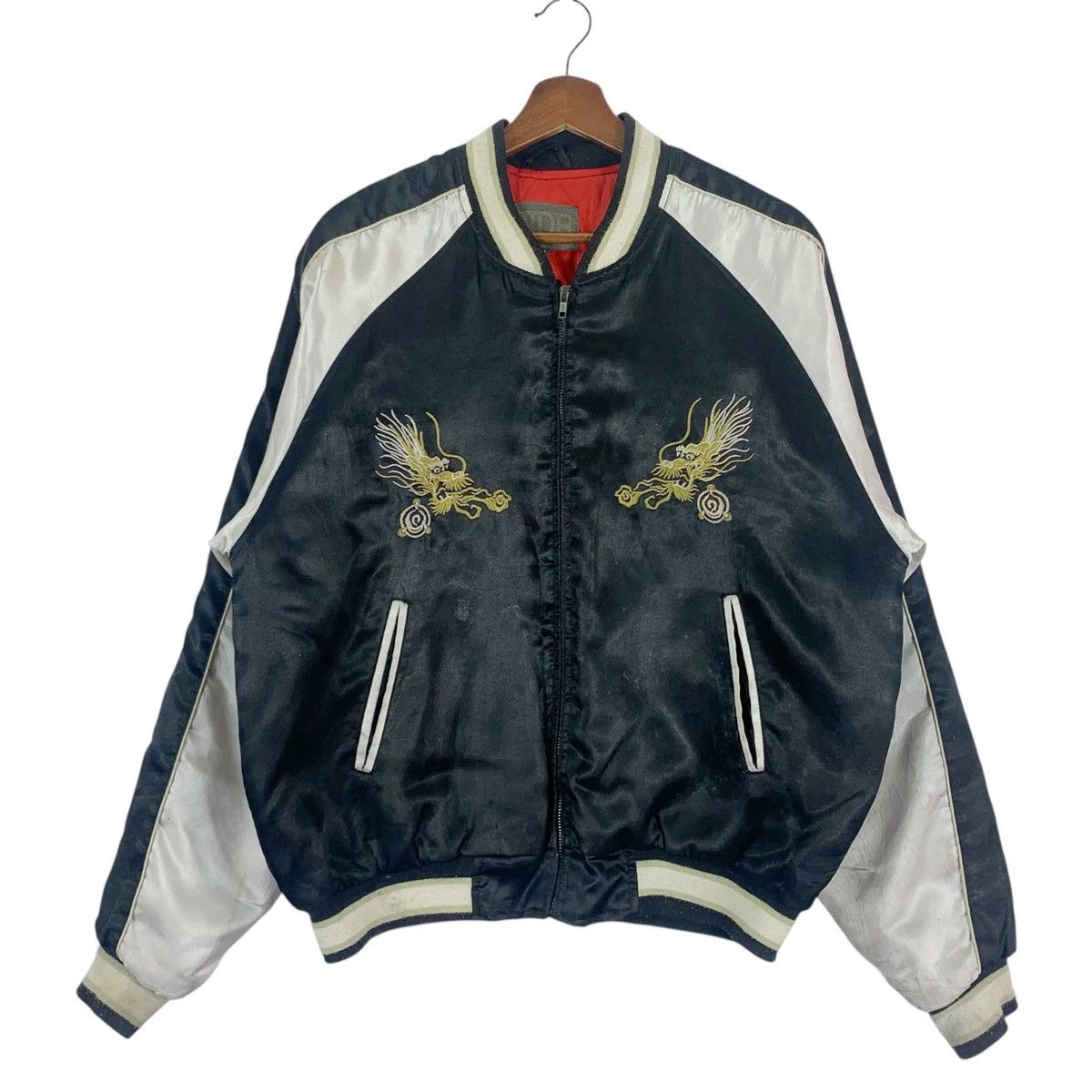 Japanese Brand Vintage TDR Japanese Style Bomber Jacket Size US M / EU 48-50 / 2 - 1 Thumbnail